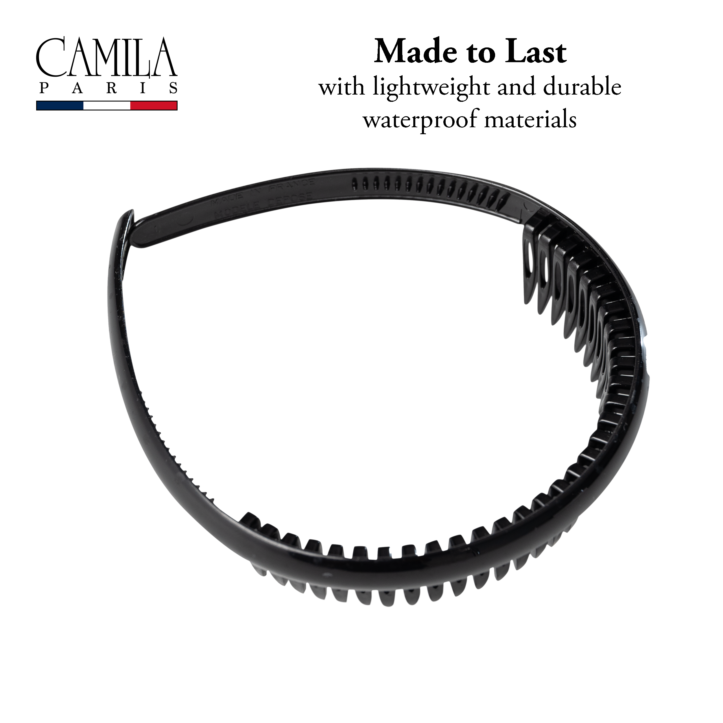 Camila Paris Headband Tooth Comb Flexible