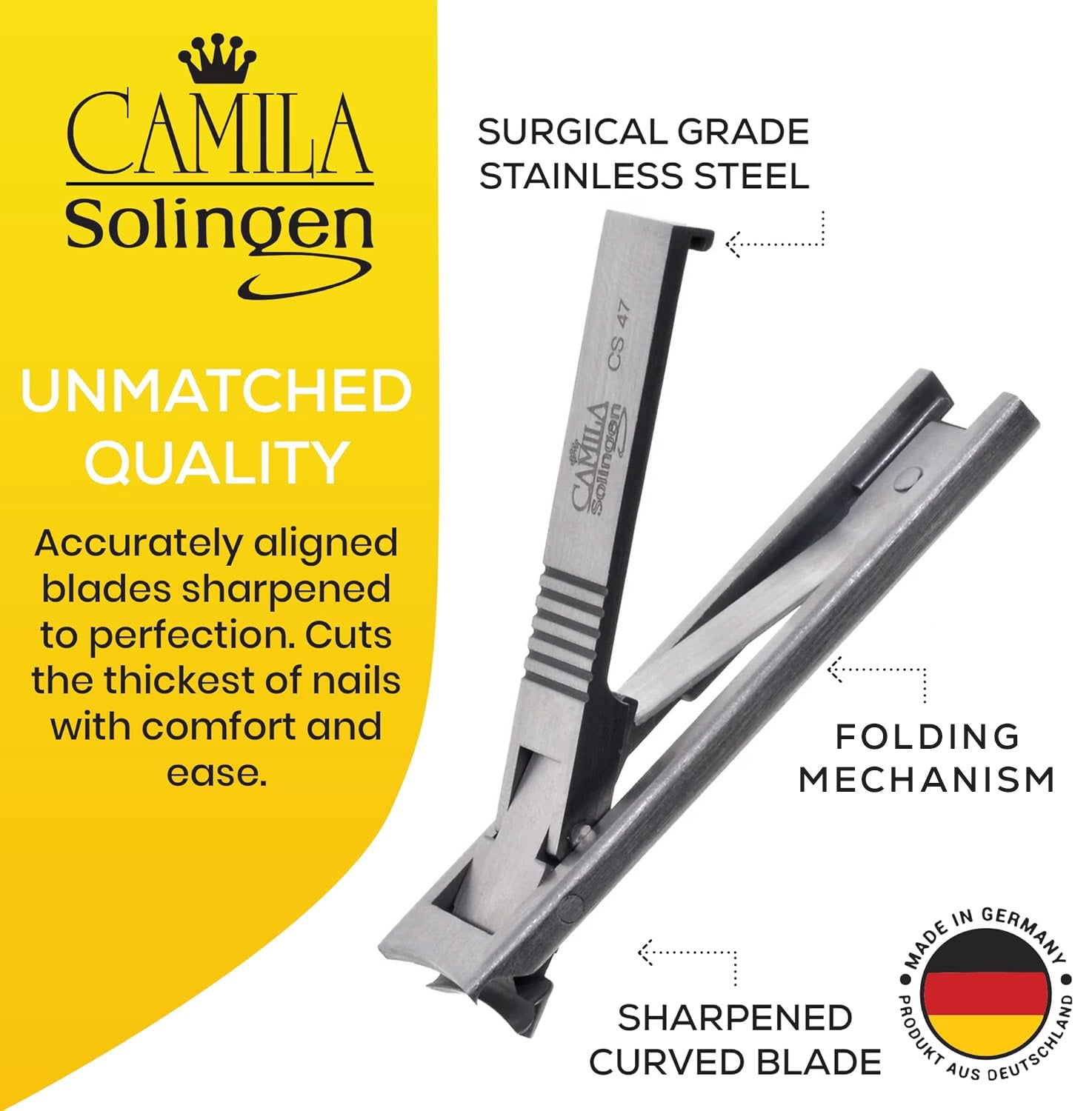 2.5" Stainless Steel Nail Clipper - CS47