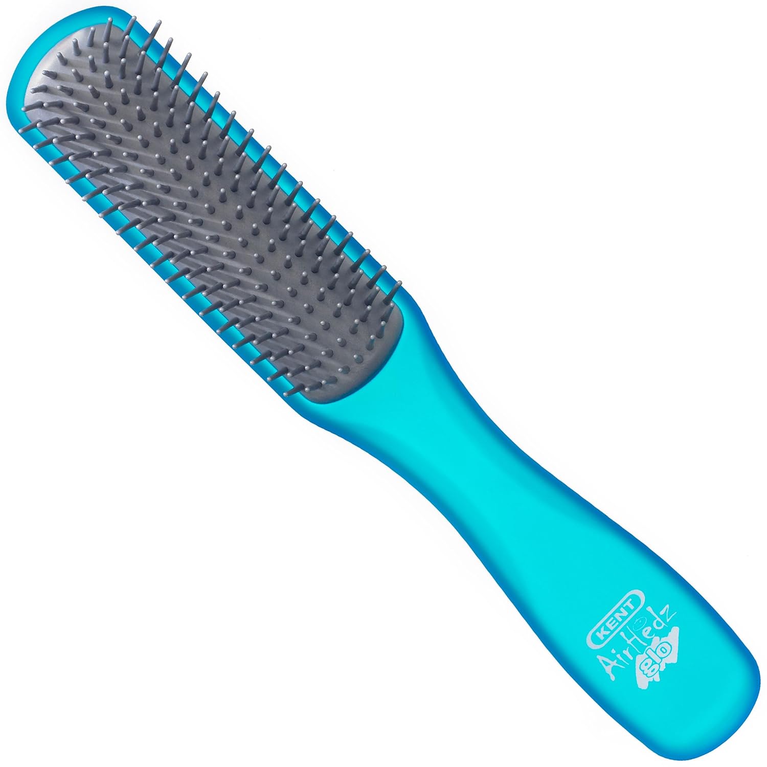 Airhedz Glo Flat 9 Row Detangling Hair Brush