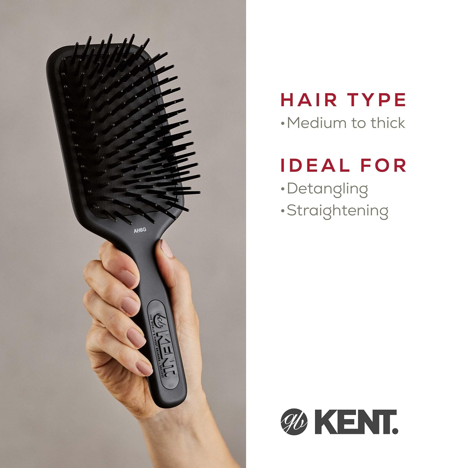 Airhedz "Phat Pin" Large Paddle Hair Brush