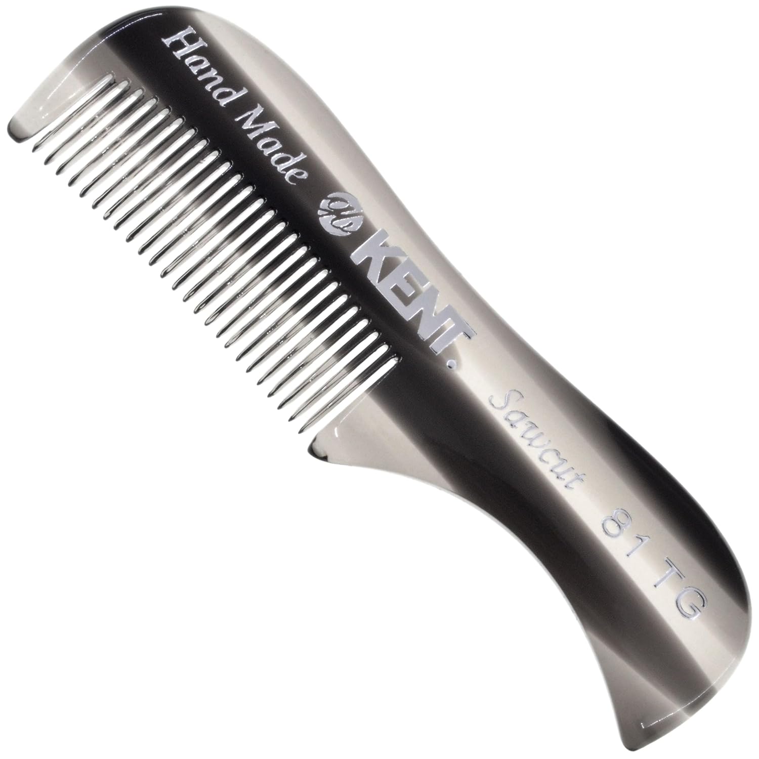 2.75" Handmade Fine Tooth Beard and Mustache Comb