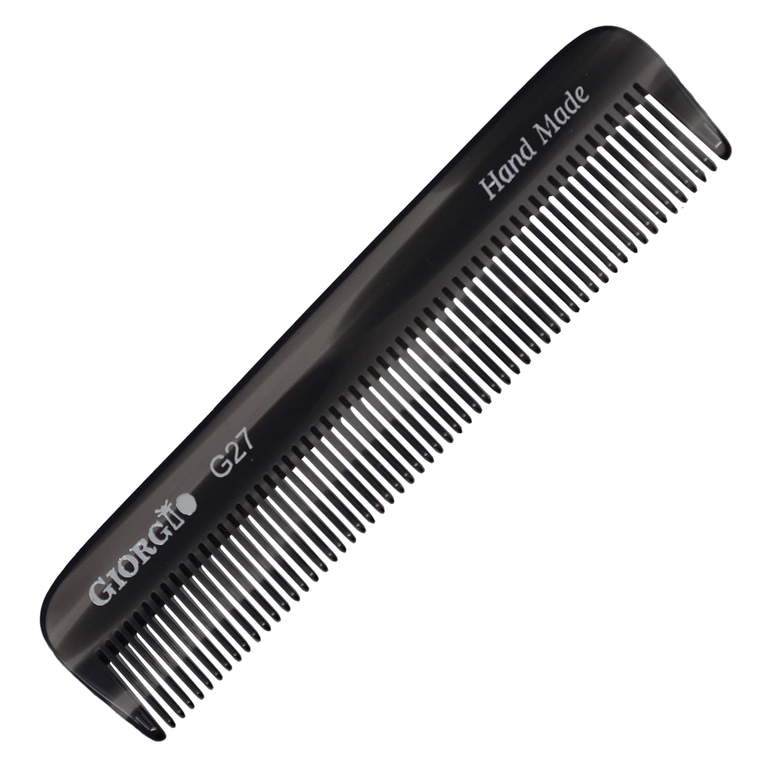 4.5" Handmade Fine Tooth Pocket Comb