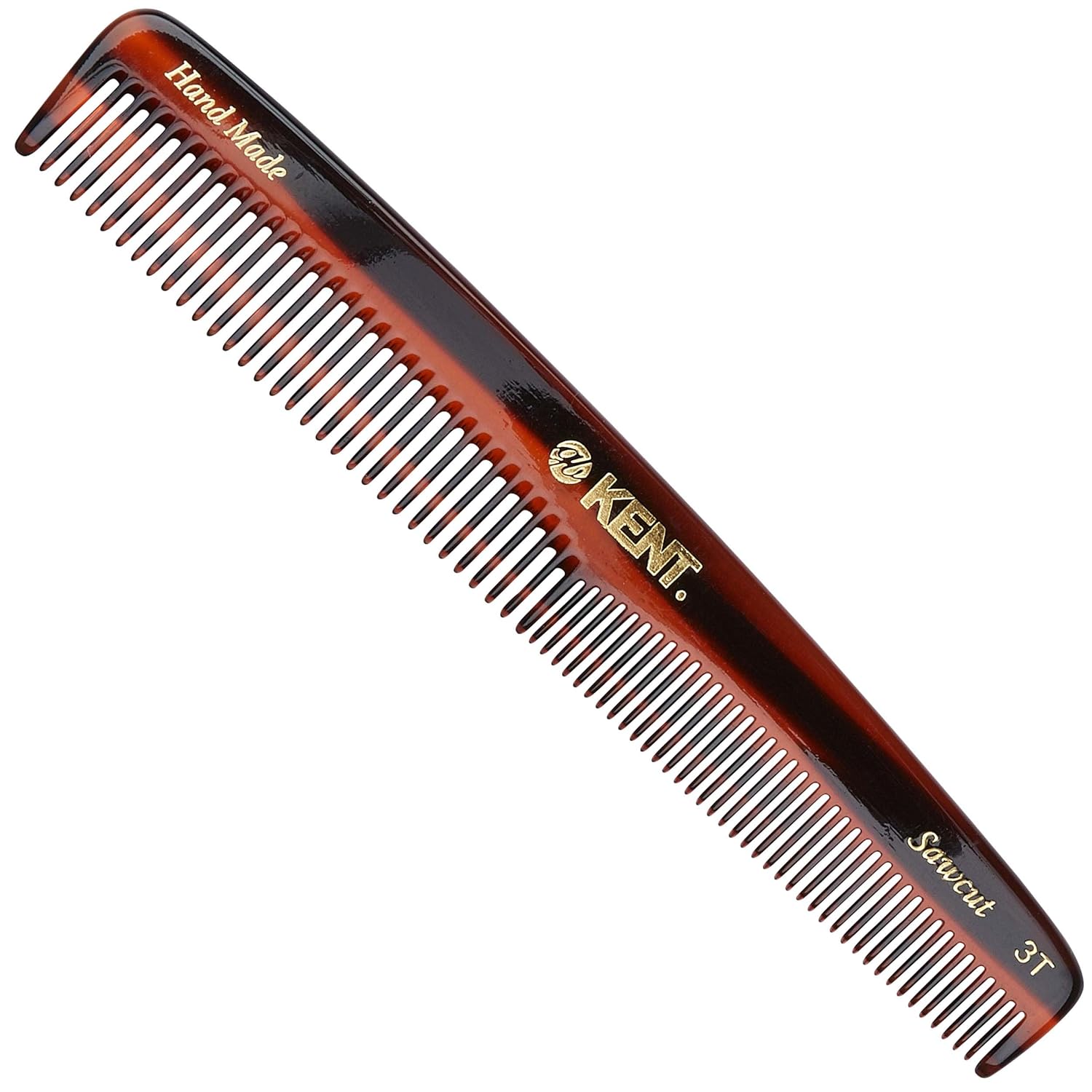 6.5" Handmade Fine and Wide Tooth Dressing Comb
