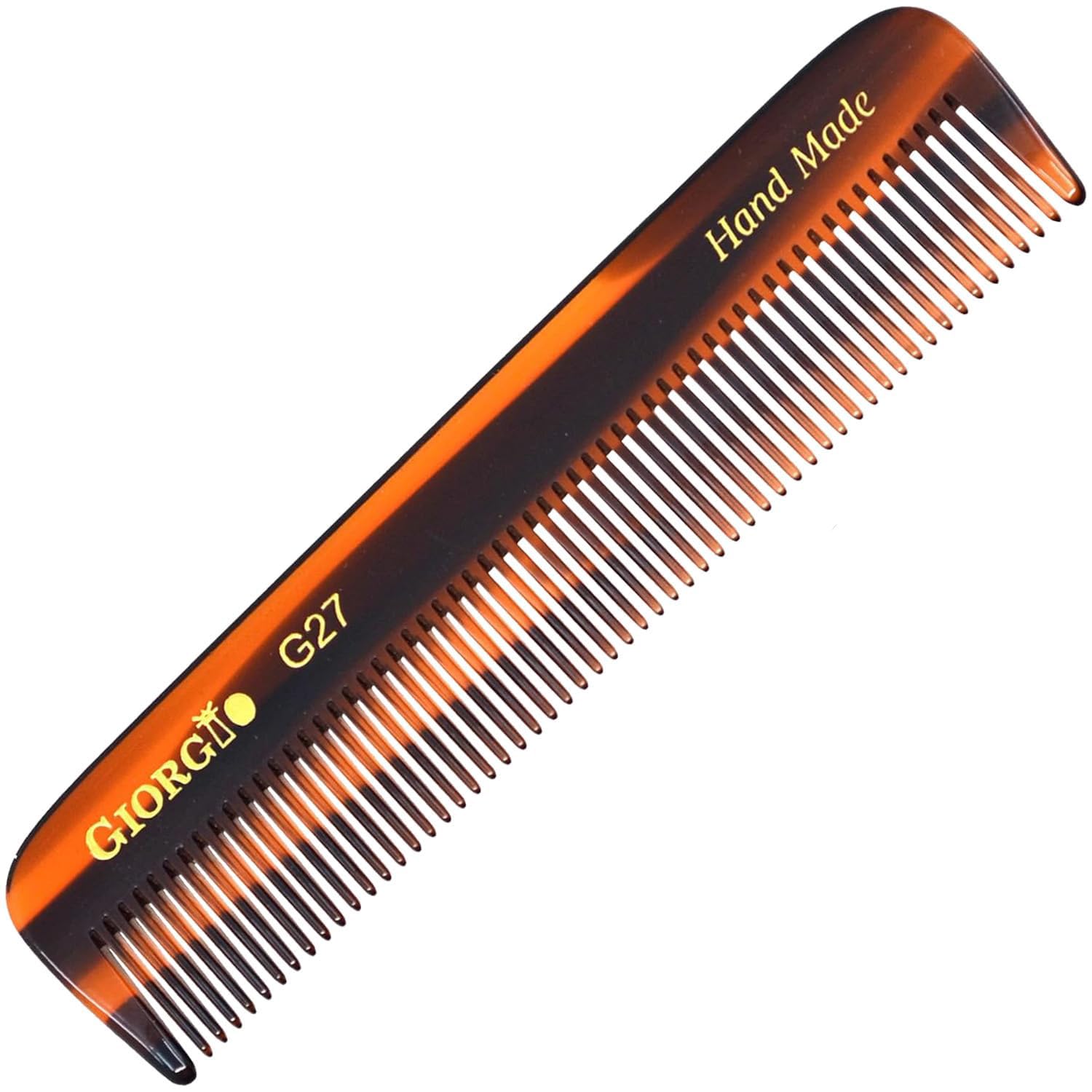 4.5" Handmade Fine Tooth Pocket Comb