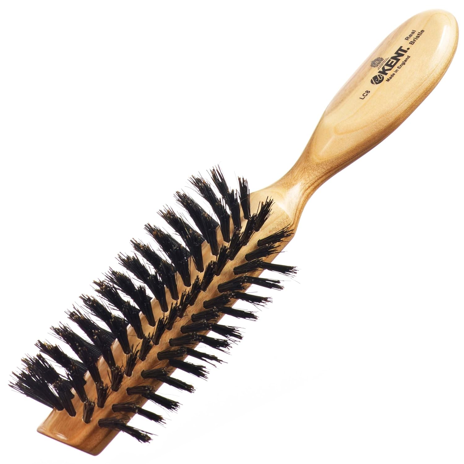 Kent LC8 Half Radial Cherrywood Black Bristle