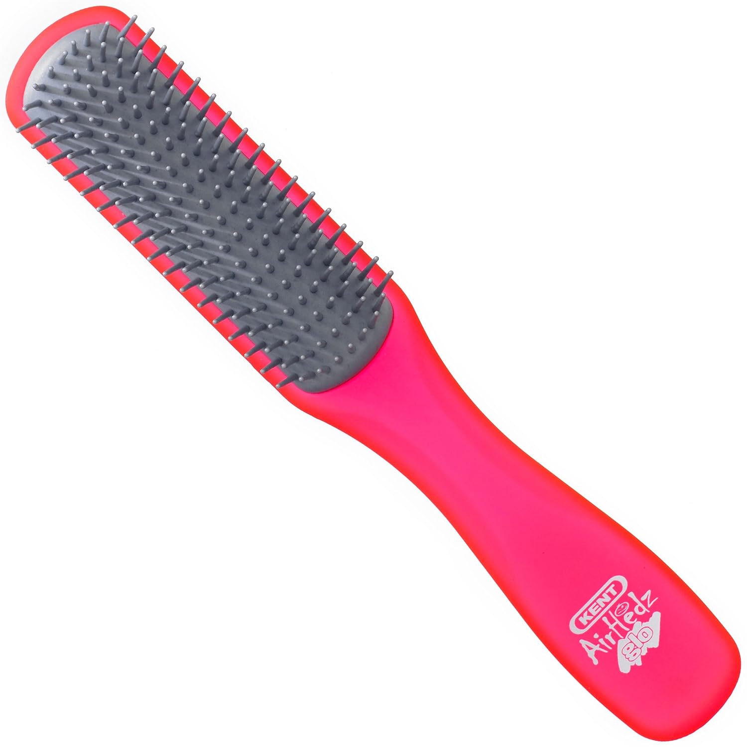 Airhedz Glo Flat 9 Row Detangling Hair Brush