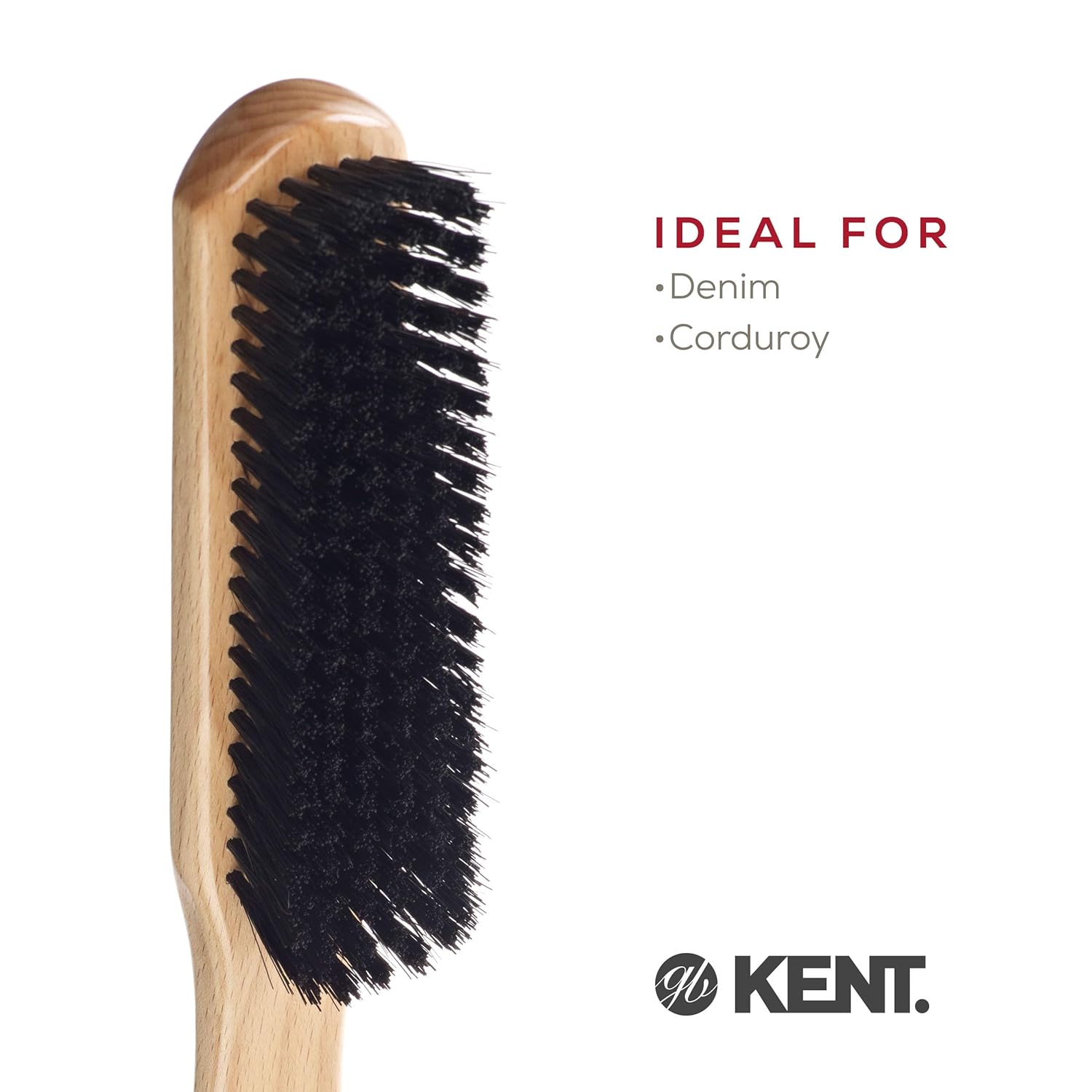 Kent CG1 Handcrafted Clothes Brush Travel