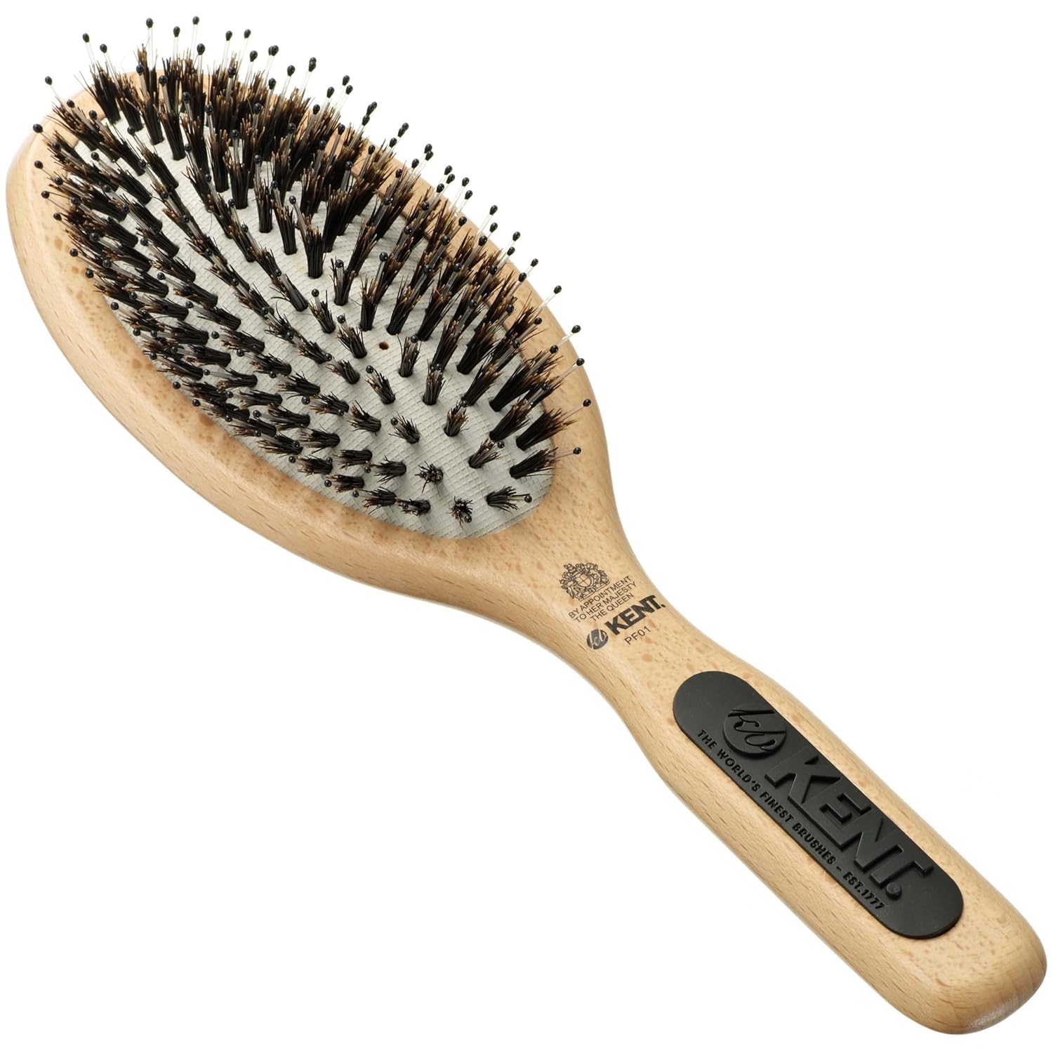 "Perfect For" Nylon Pins and Natural Bristle Large Smoothing Hair Brush