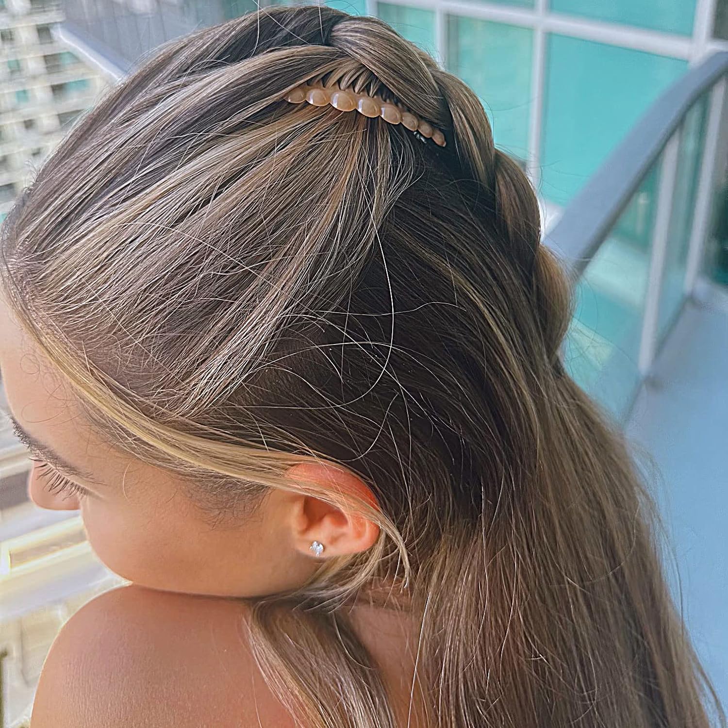 Camila Paris Hair Side Combs Small Bubble Pair