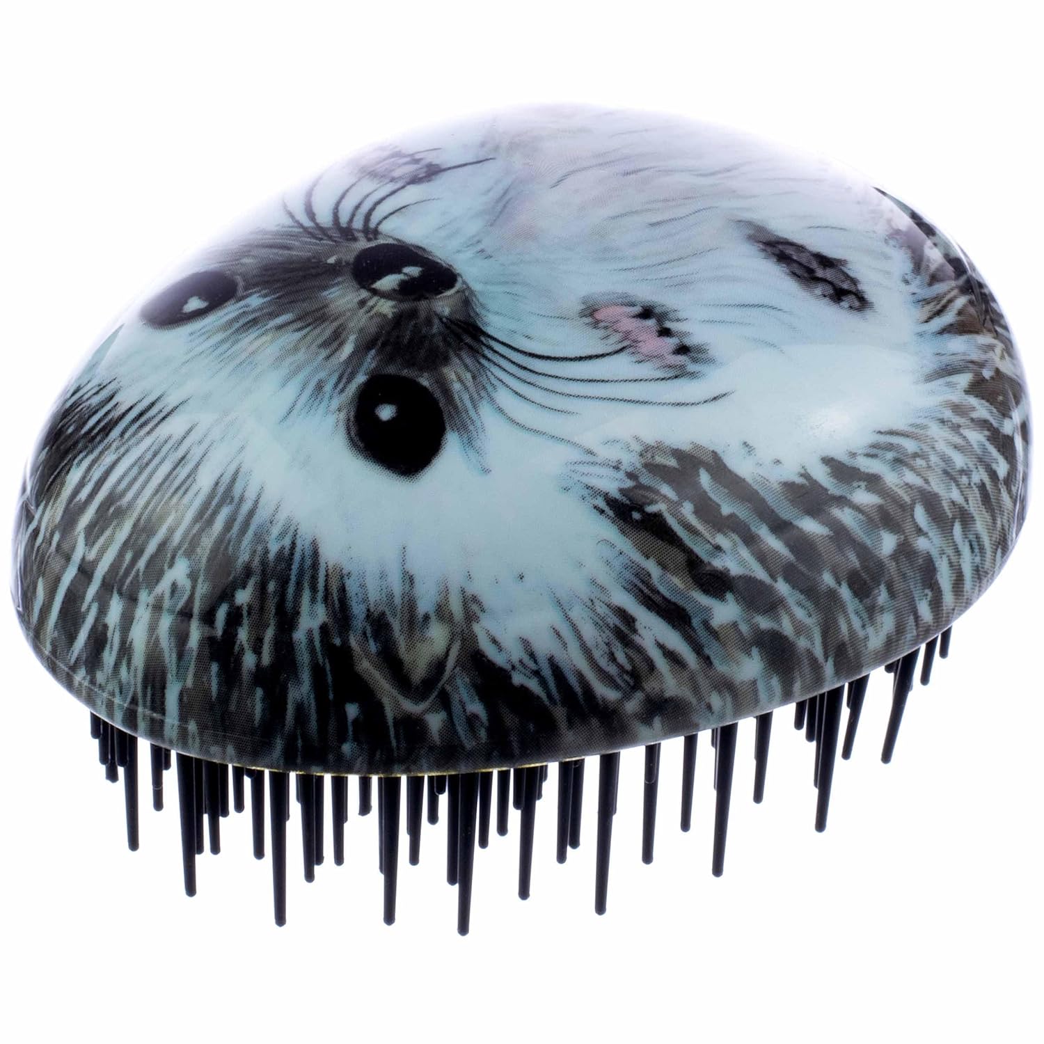 Pebble Shampoo and Scalp Massaging Detangling Hair Brush