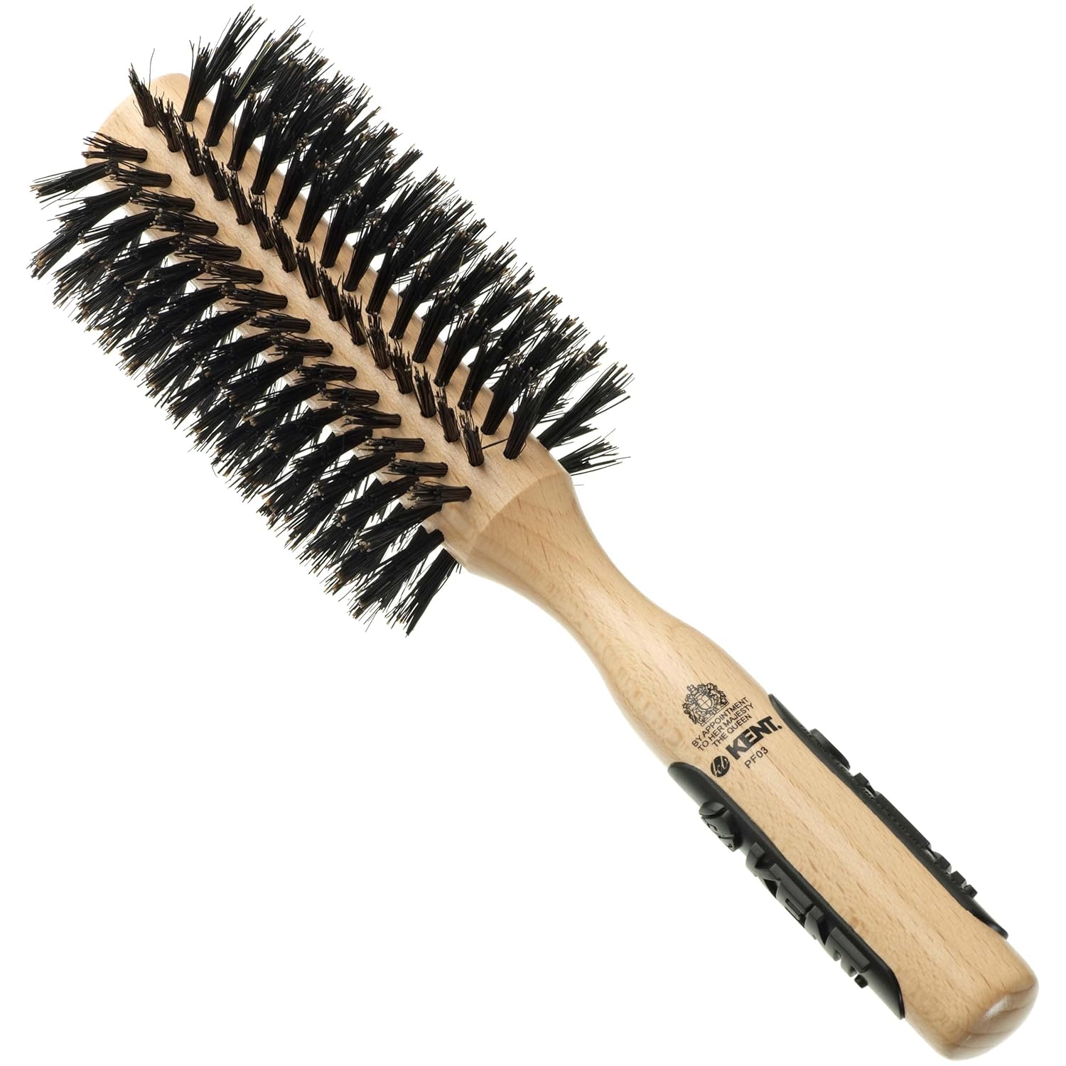 Boar Bristle and Nylon Bristle Round Hair Brush