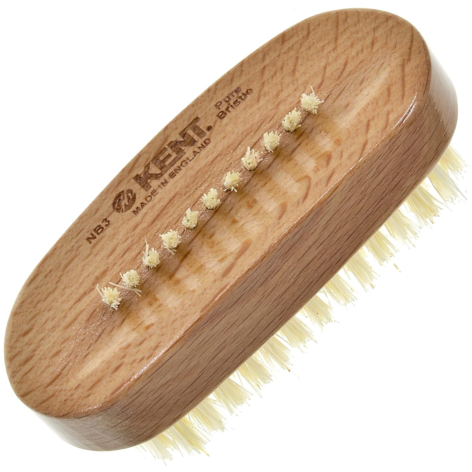 Natural Bristle Double Sided Nail Brush