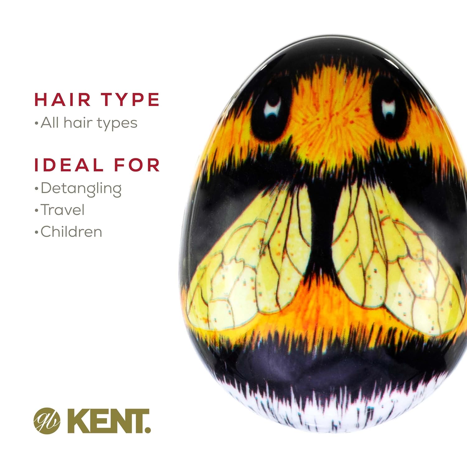 Pebble Shampoo and Scalp Massaging Detangling Hair Brush