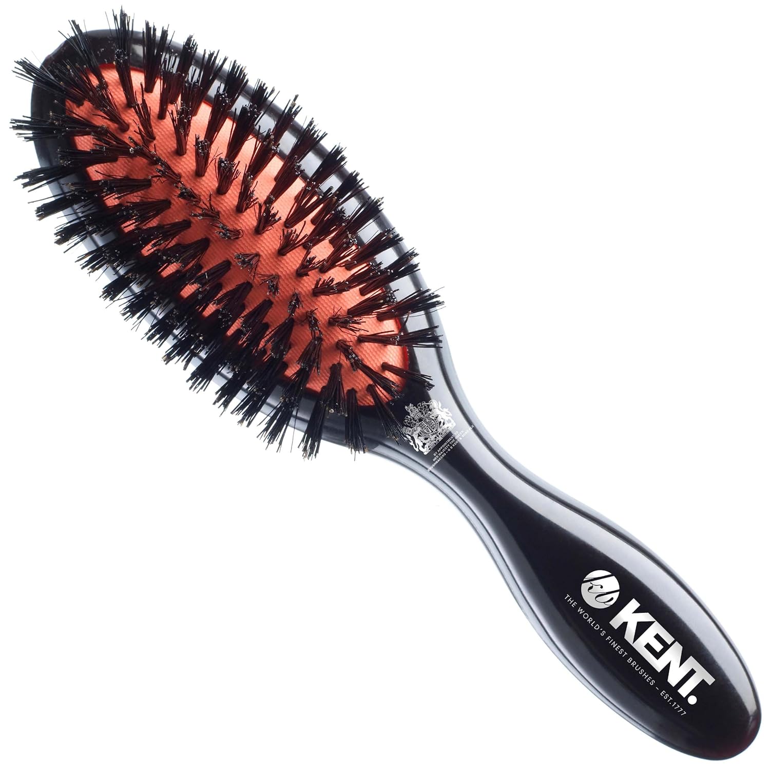 Classic Shine Black Boar Bristle Oval Hair Brush