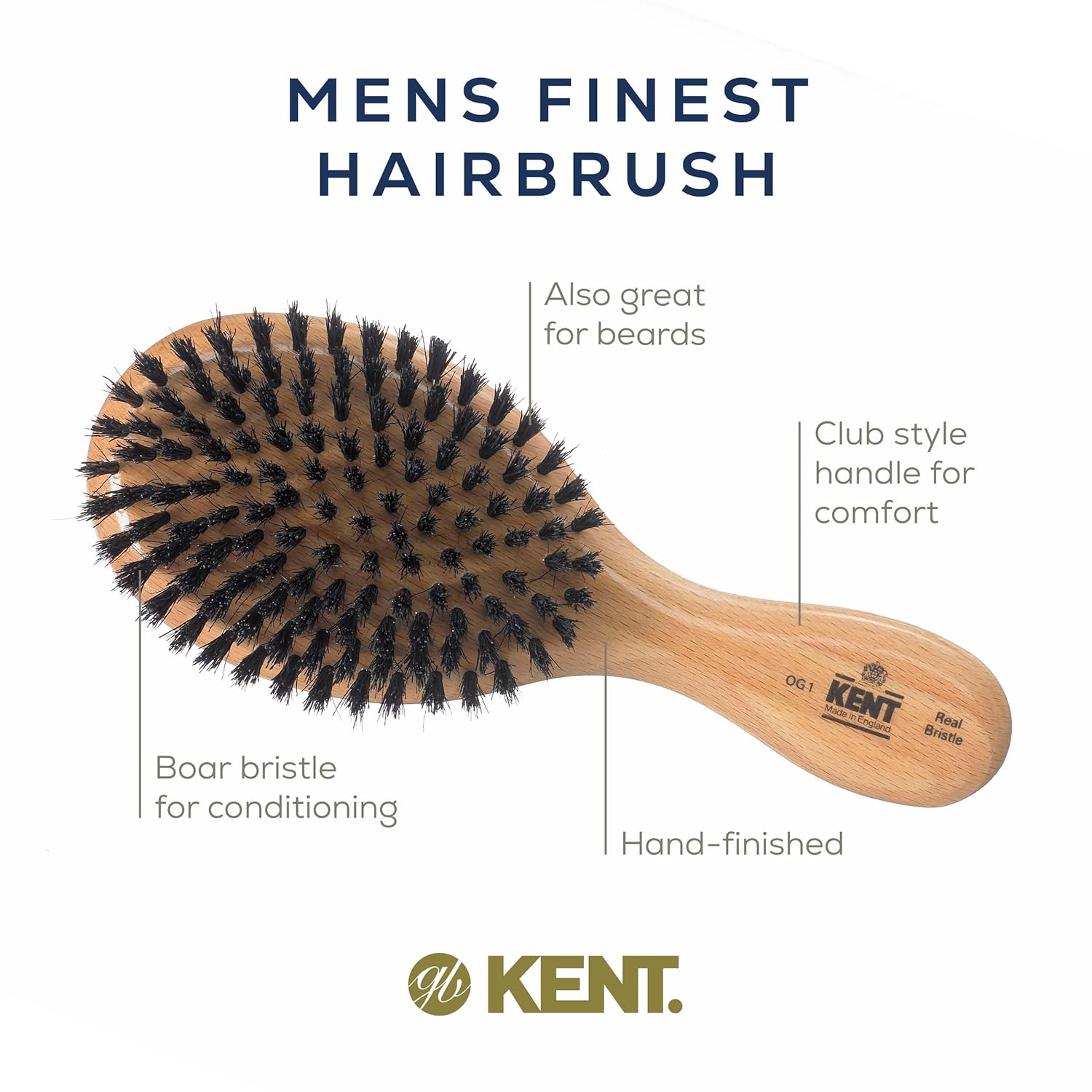 Kent OG1 Oval Brush