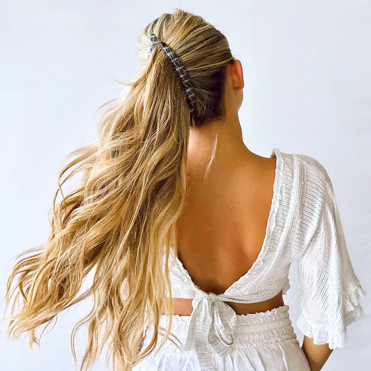 Camila Paris Hair Banana Clips Interlocking Ponytail
