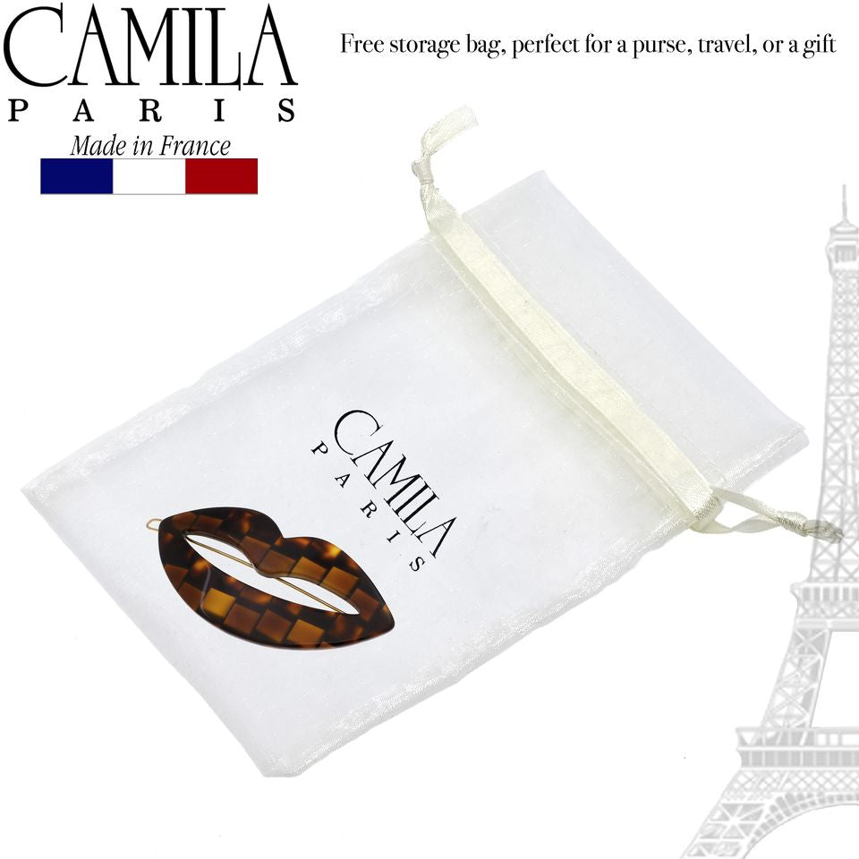 Camila Paris Hair Barrettes Handmade Kiss