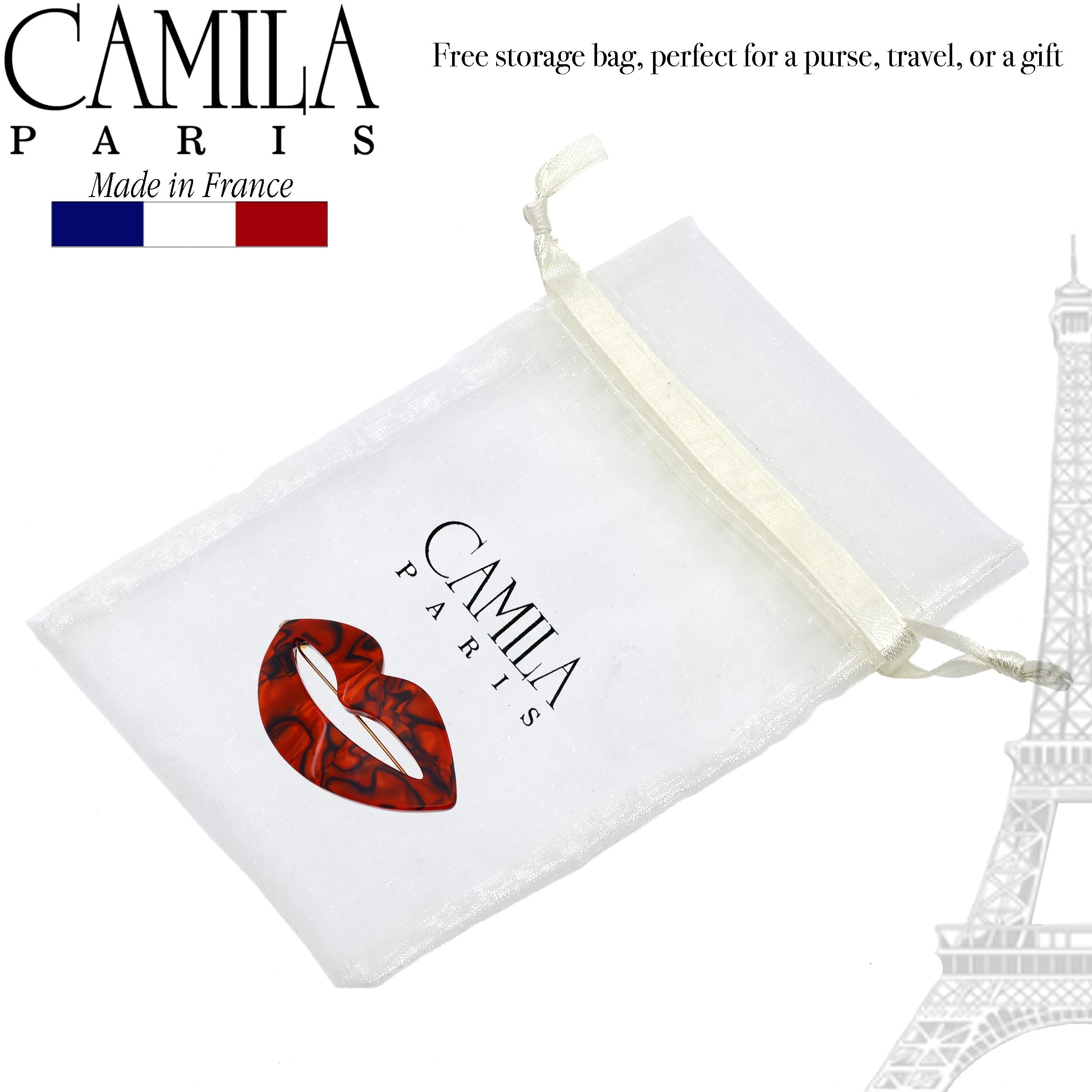 Camila Paris Hair Barrettes Handmade Kiss