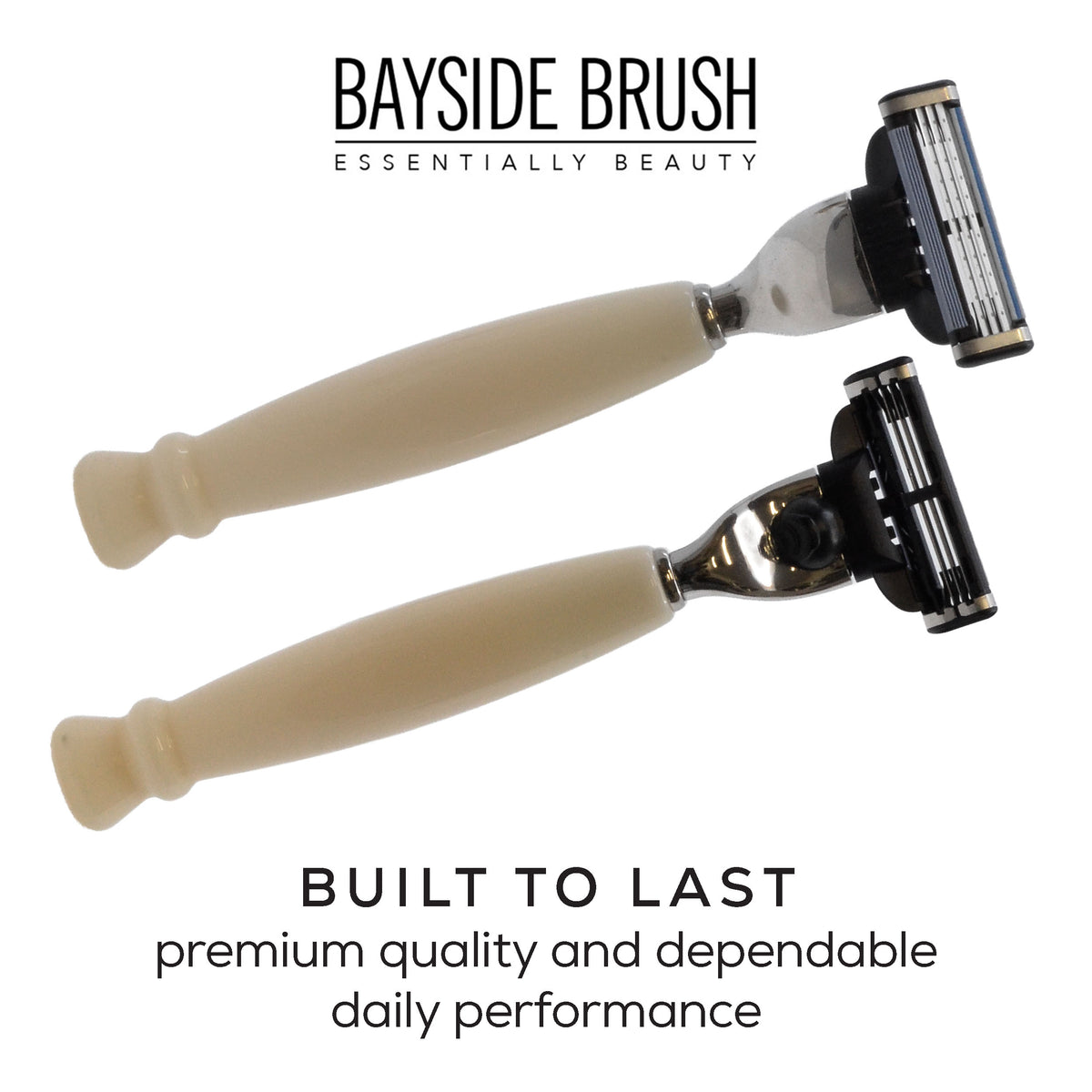 Italian Resin Shaving Set & Mach3-Compatible Razor - Demidoff