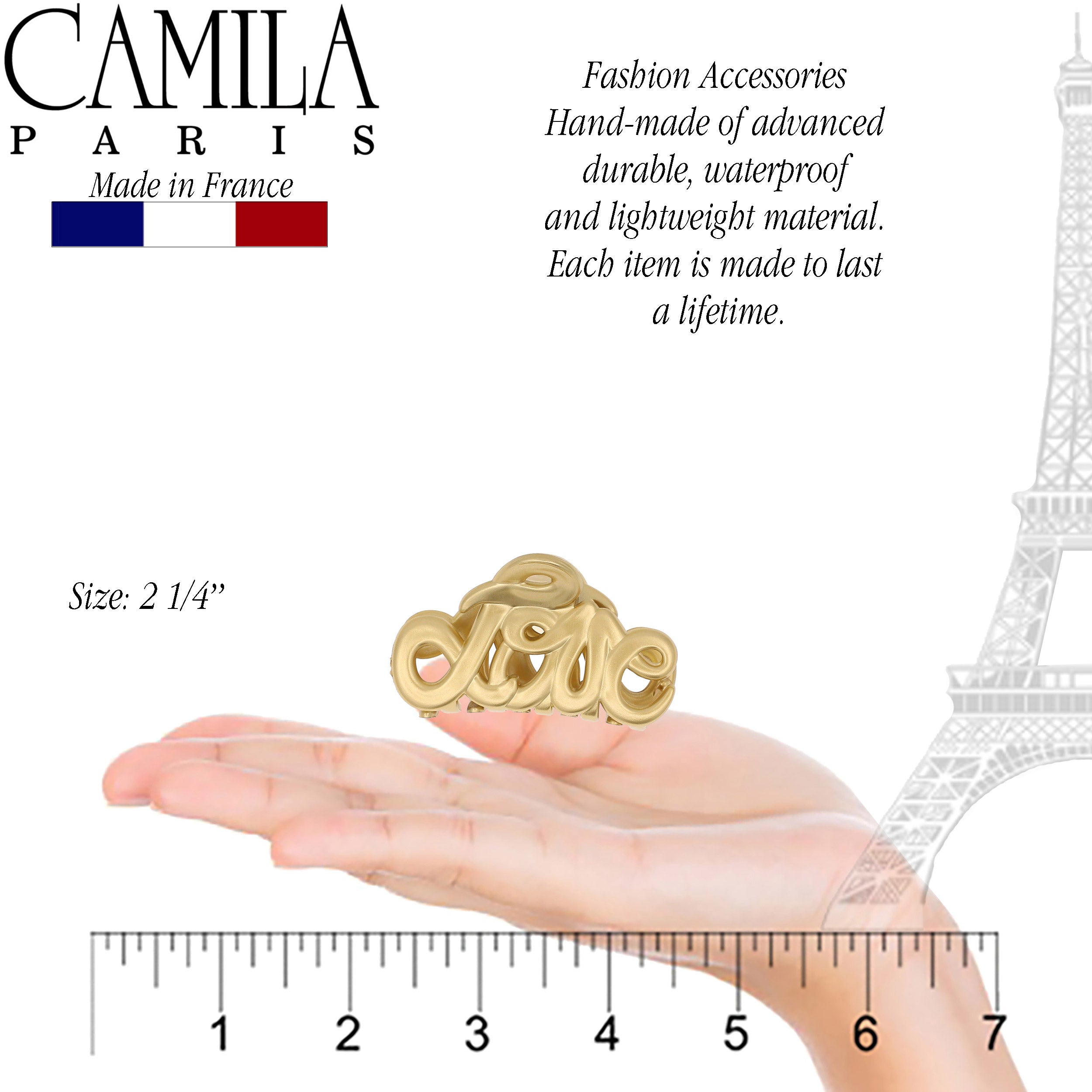 Camila Paris Hair Clips Love