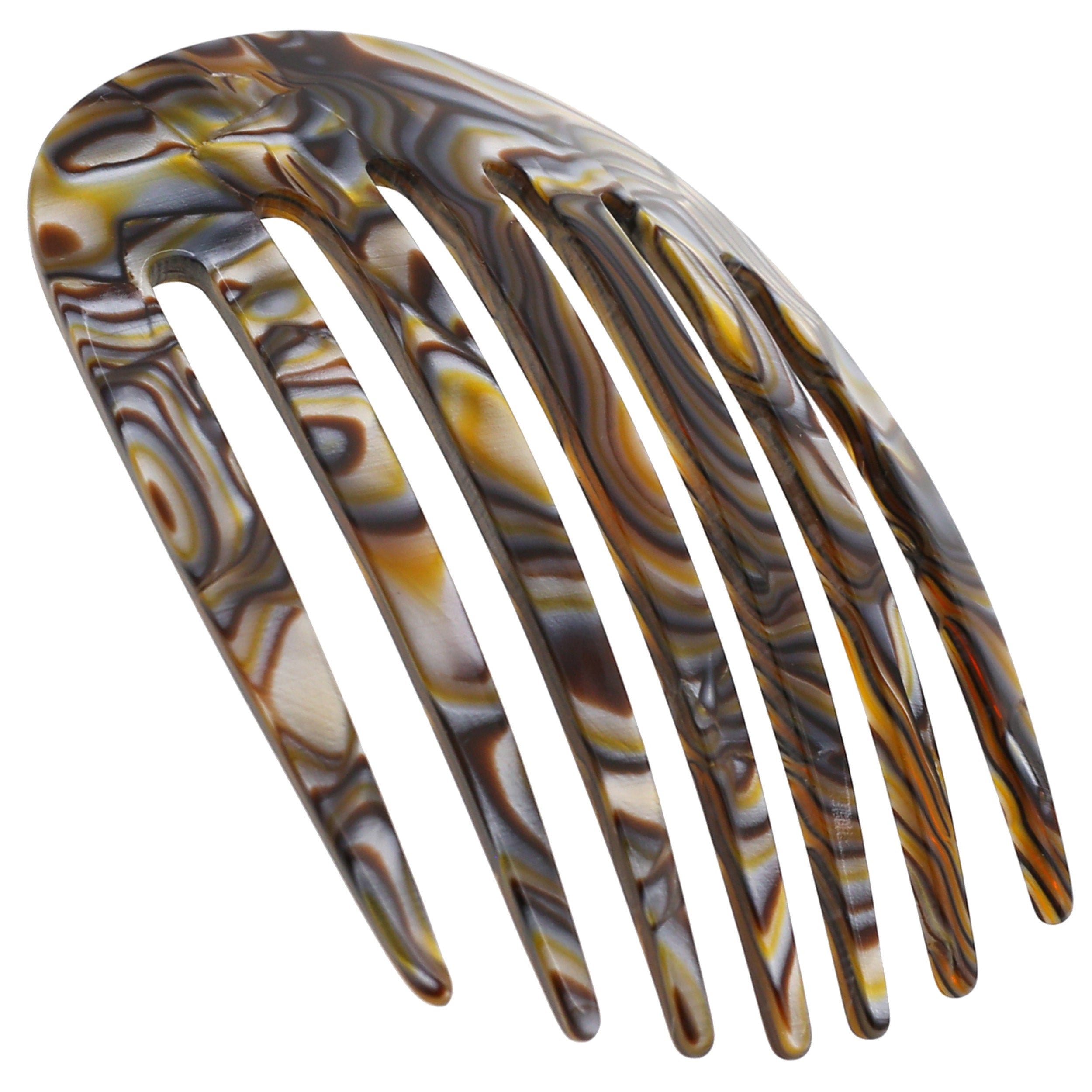 Camila Paris Round Classic 7-Tooth Side Comb