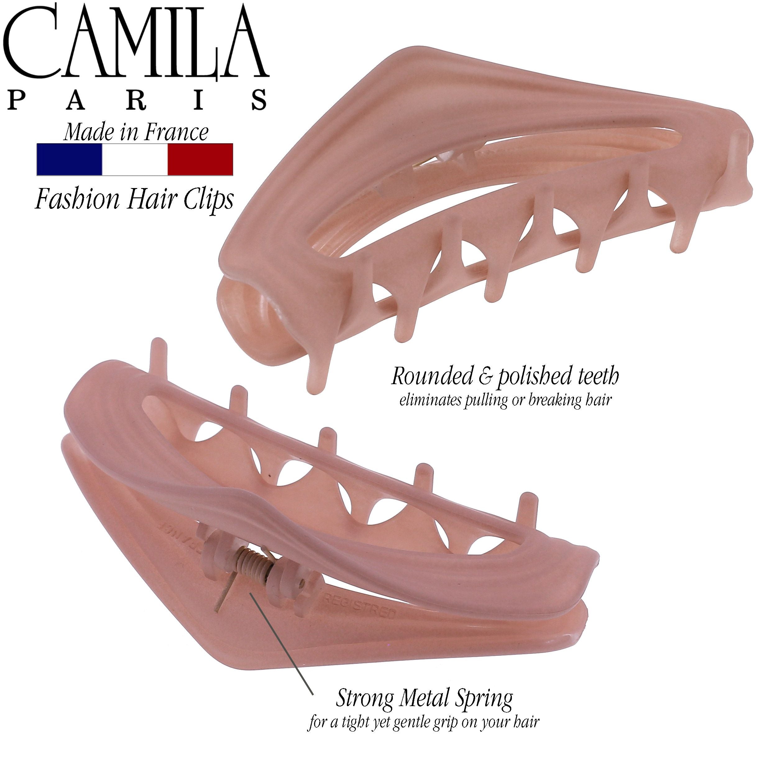 Camila Paris Hair Clips Large Oval Cutout
