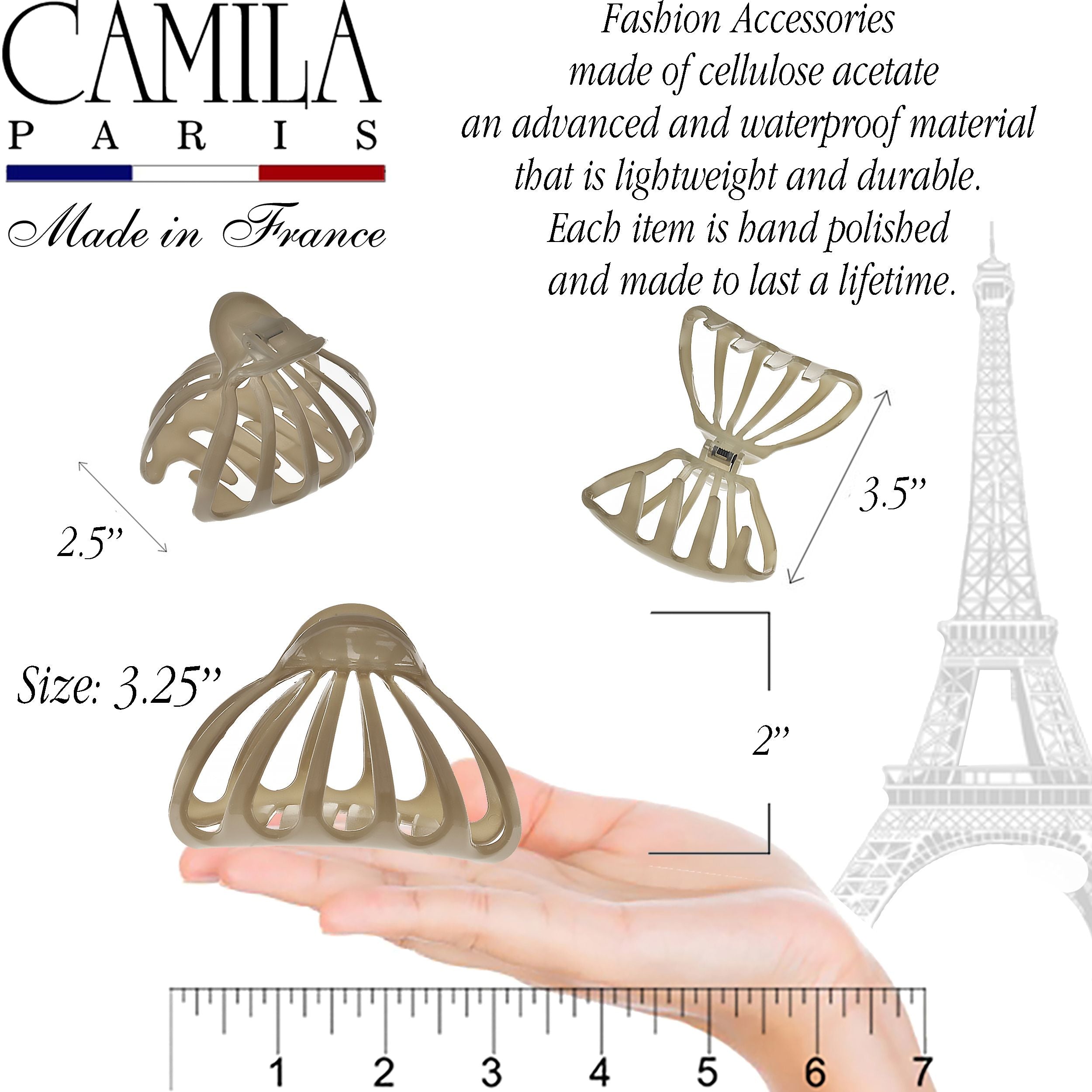 Camila Paris Octopus Hair Clips Drips Cutout