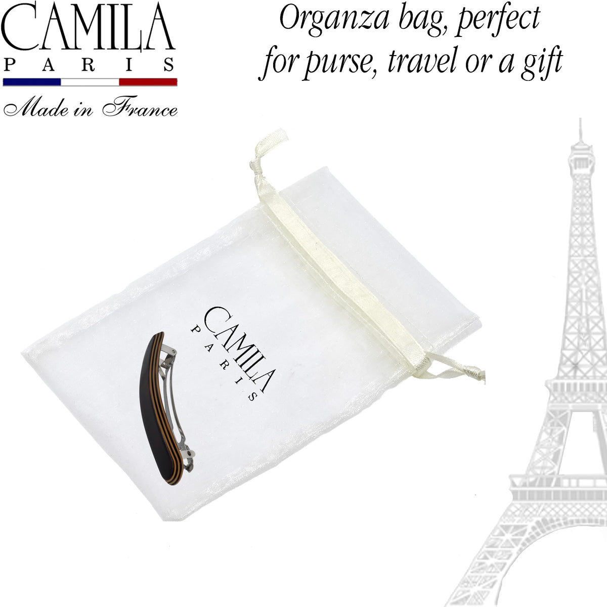 Handmade Automatic Barrette - Colette