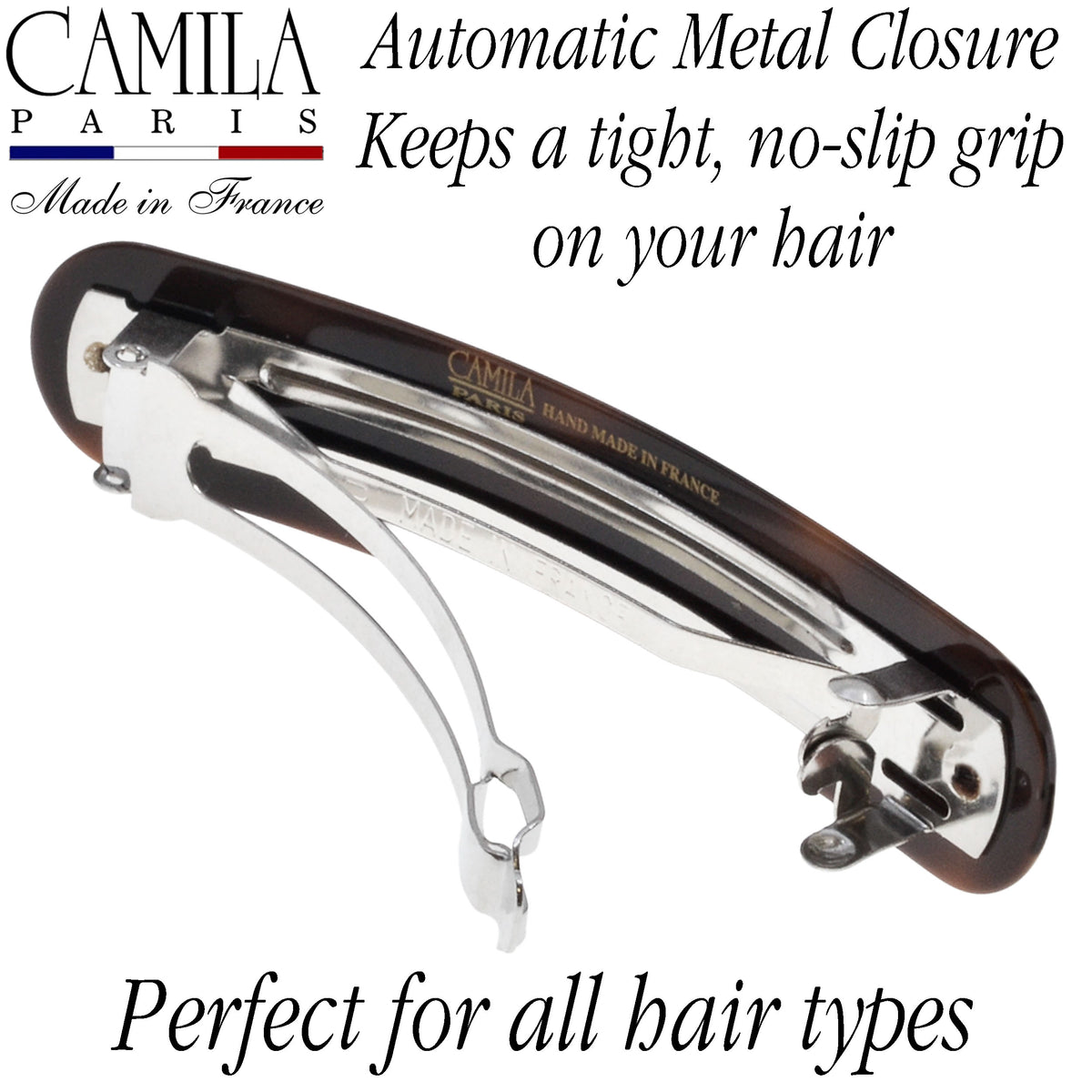 Handmade Automatic Barrette - Colette