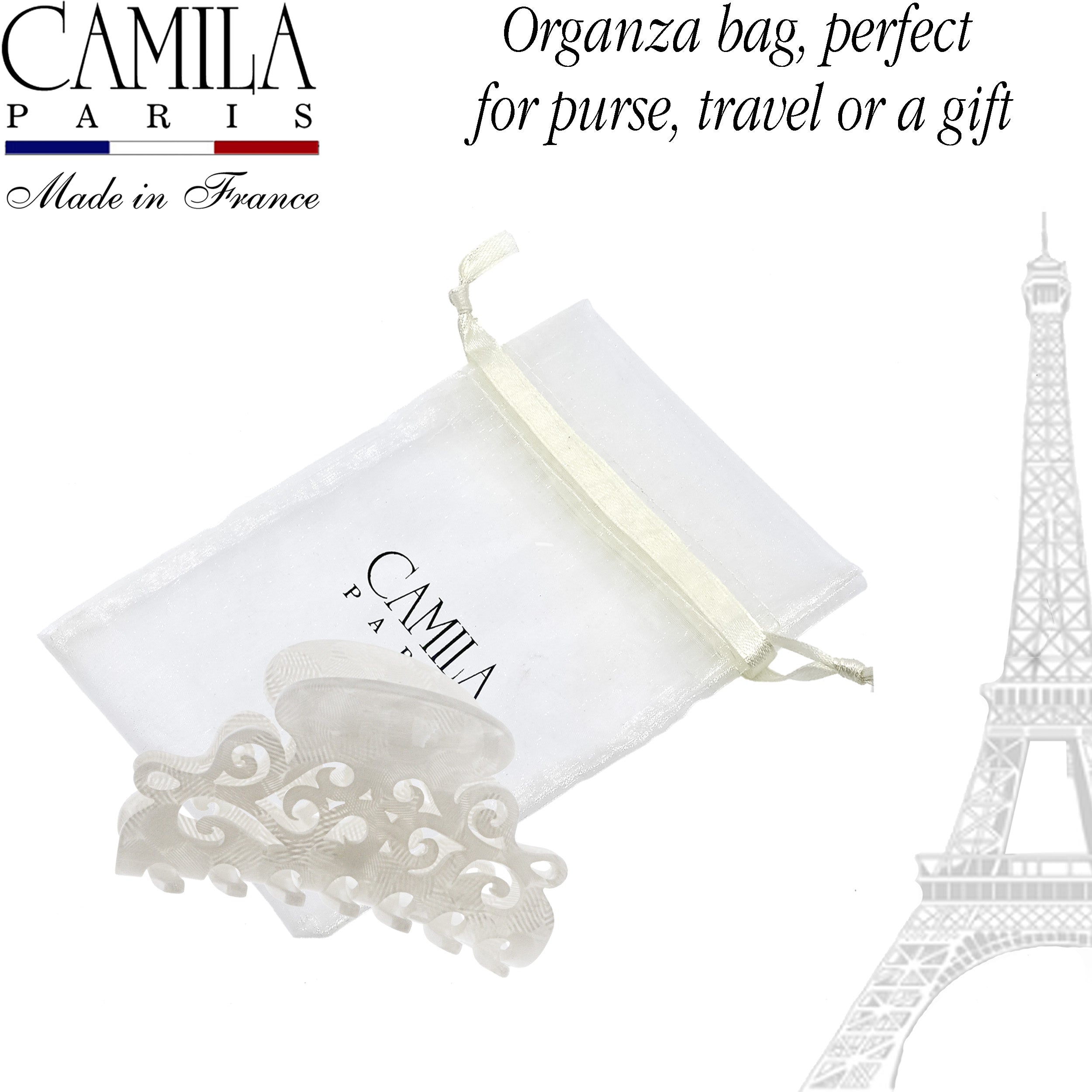 Camila Paris Handmade Volume Spring Cover Hair Clip