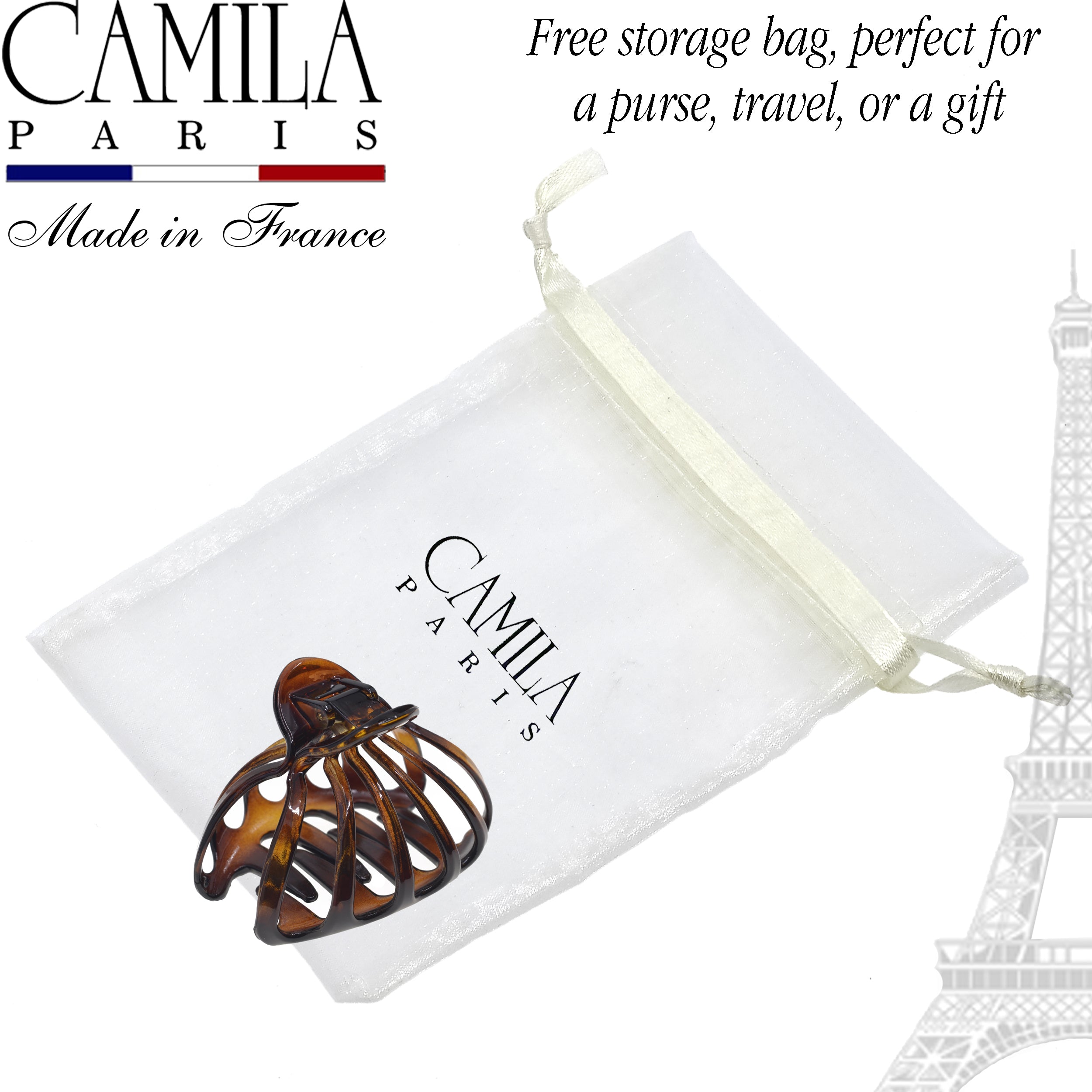 Camila Paris Octopus Hair Clips Drips Cutout