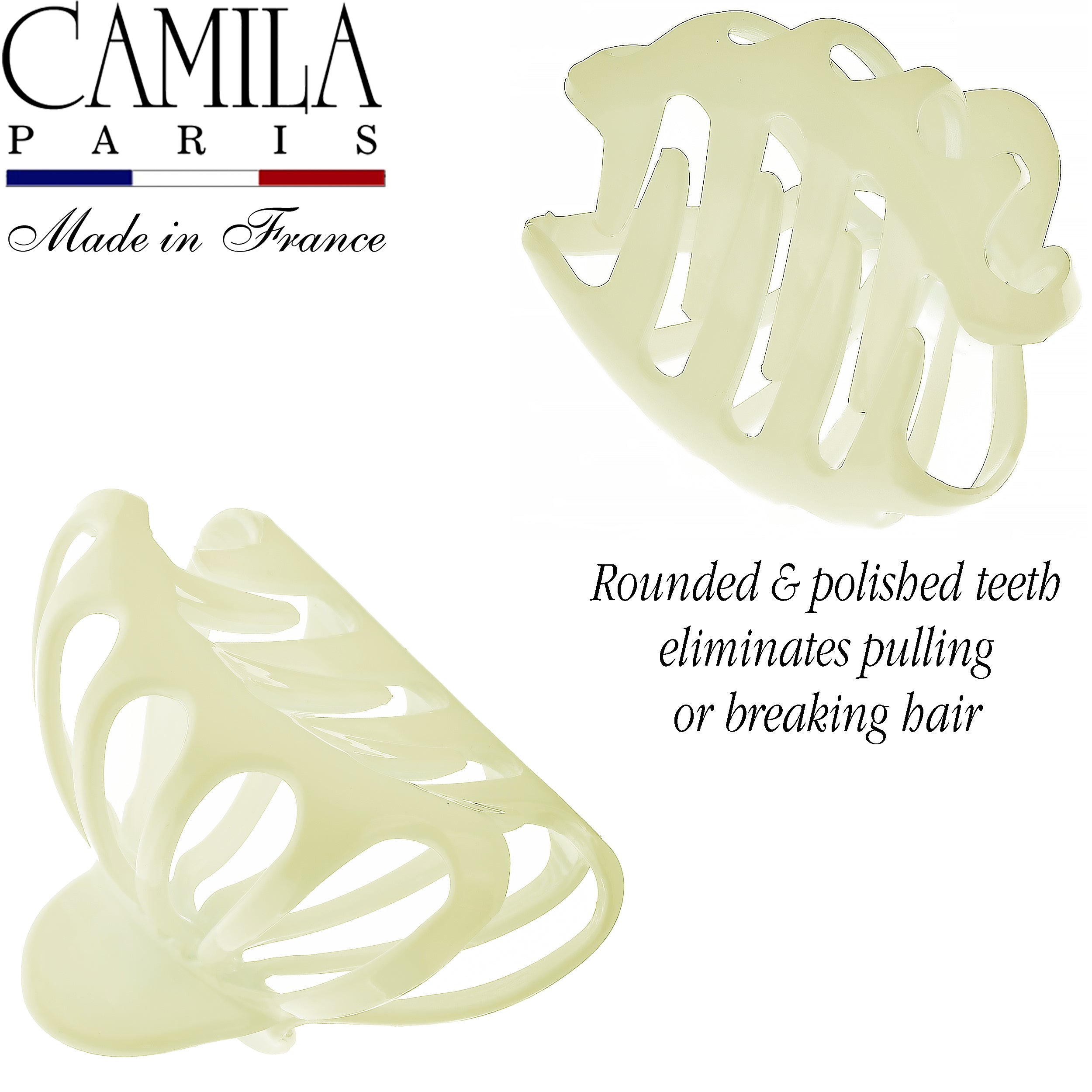 Camila Paris Octopus Hair Clips Drips Cutout