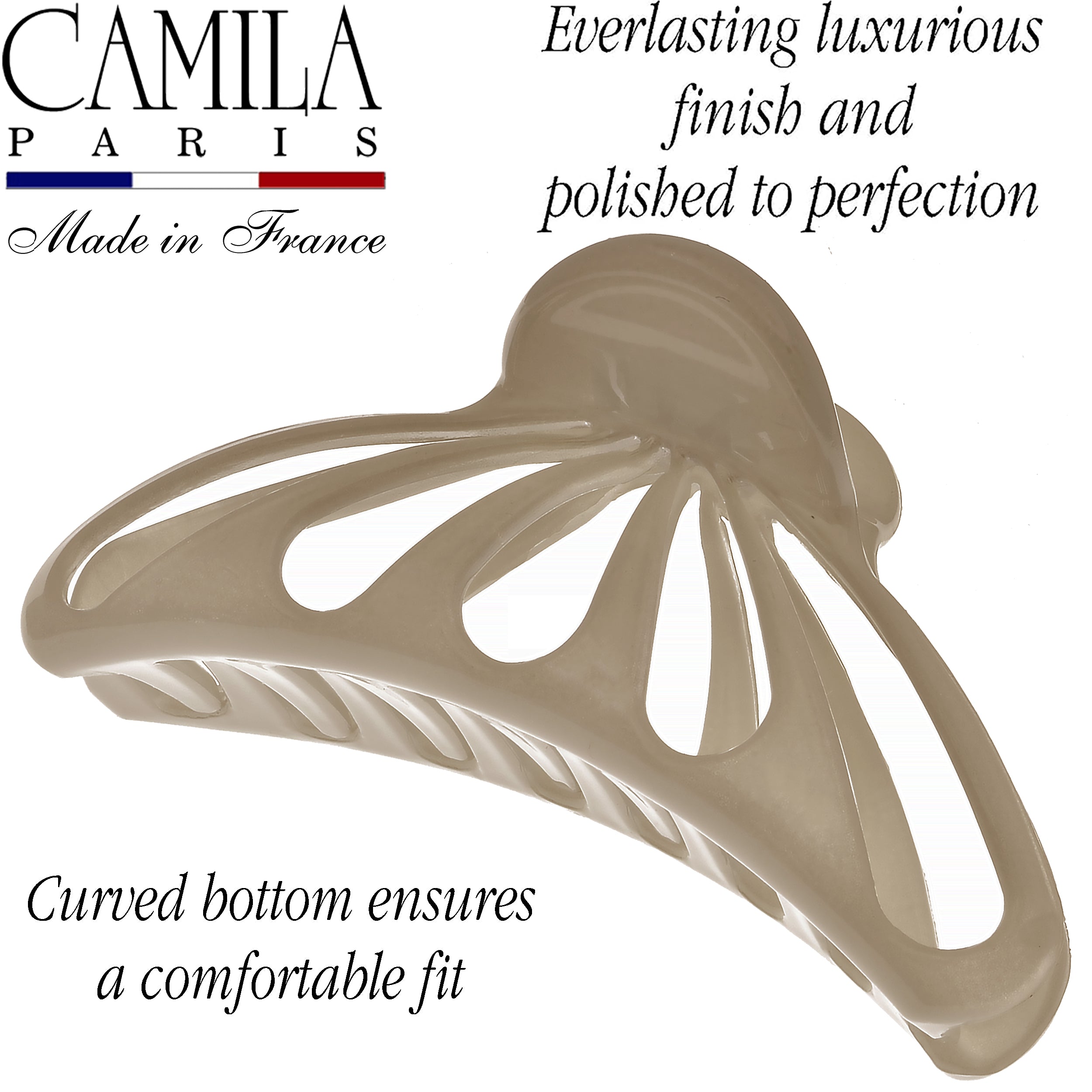 Camila Paris Octopus Hair Clips Drips Cutout