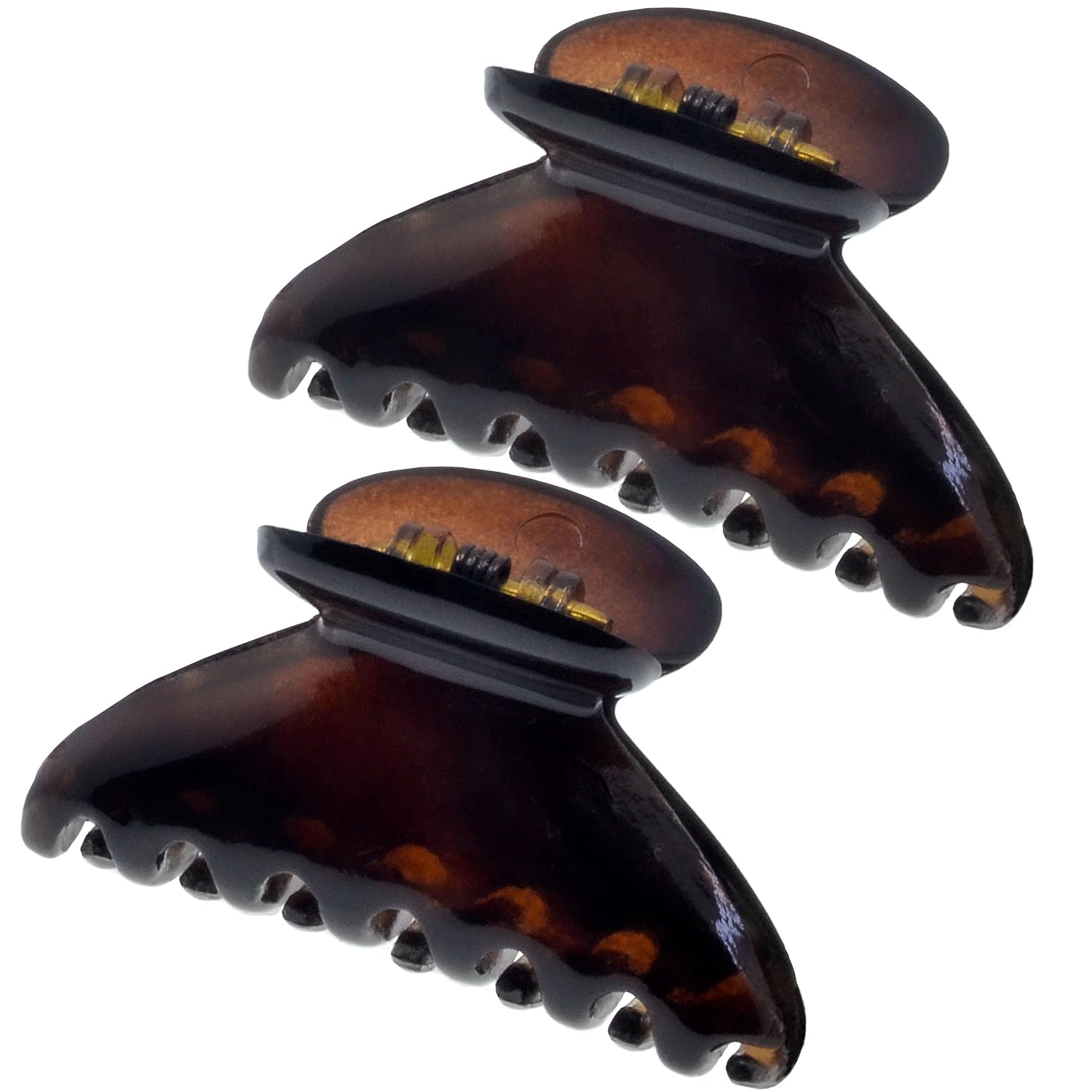 Camila Paris French Mini Jaw Claw Clip for Women, 1.5", Set of 2