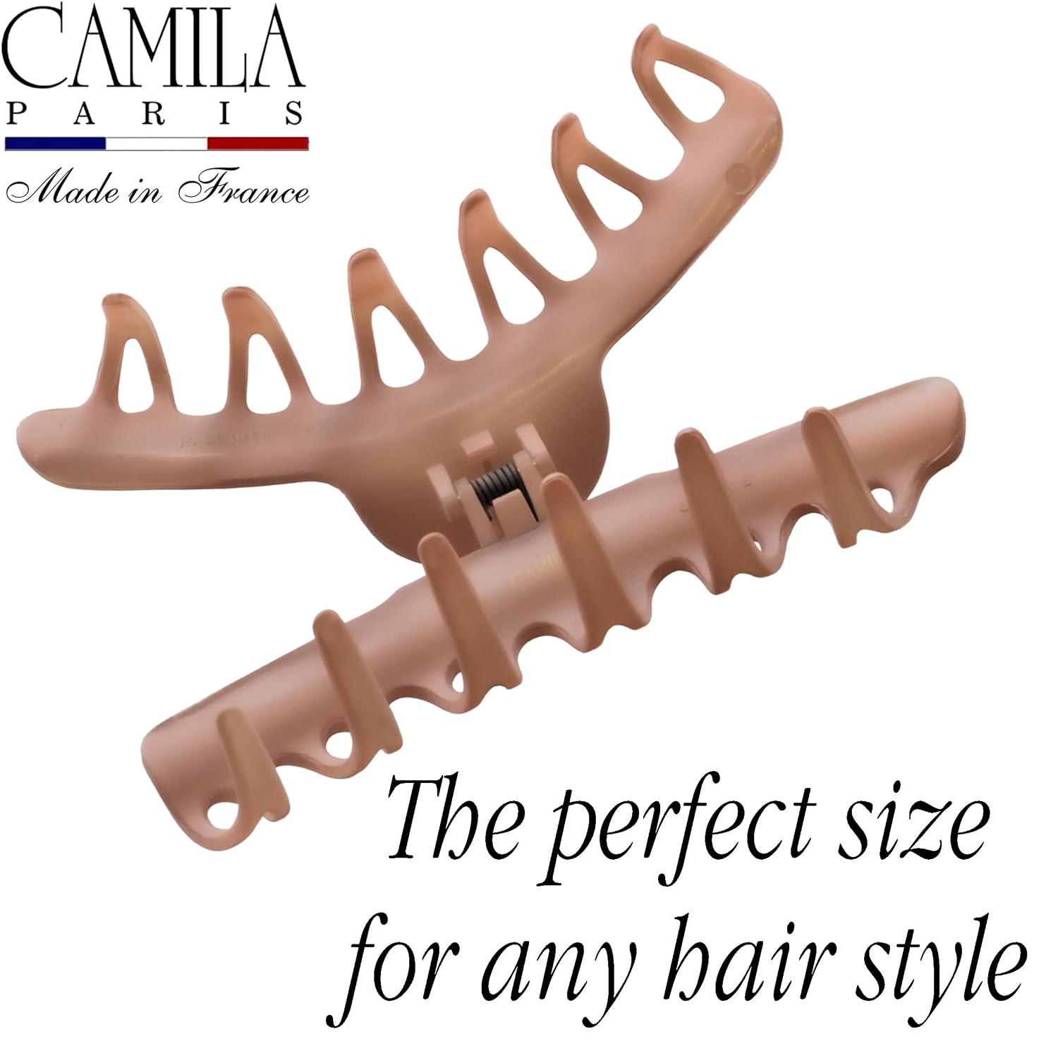 Camila Paris French Large Jaw Claw Clip for Women, 4.55"