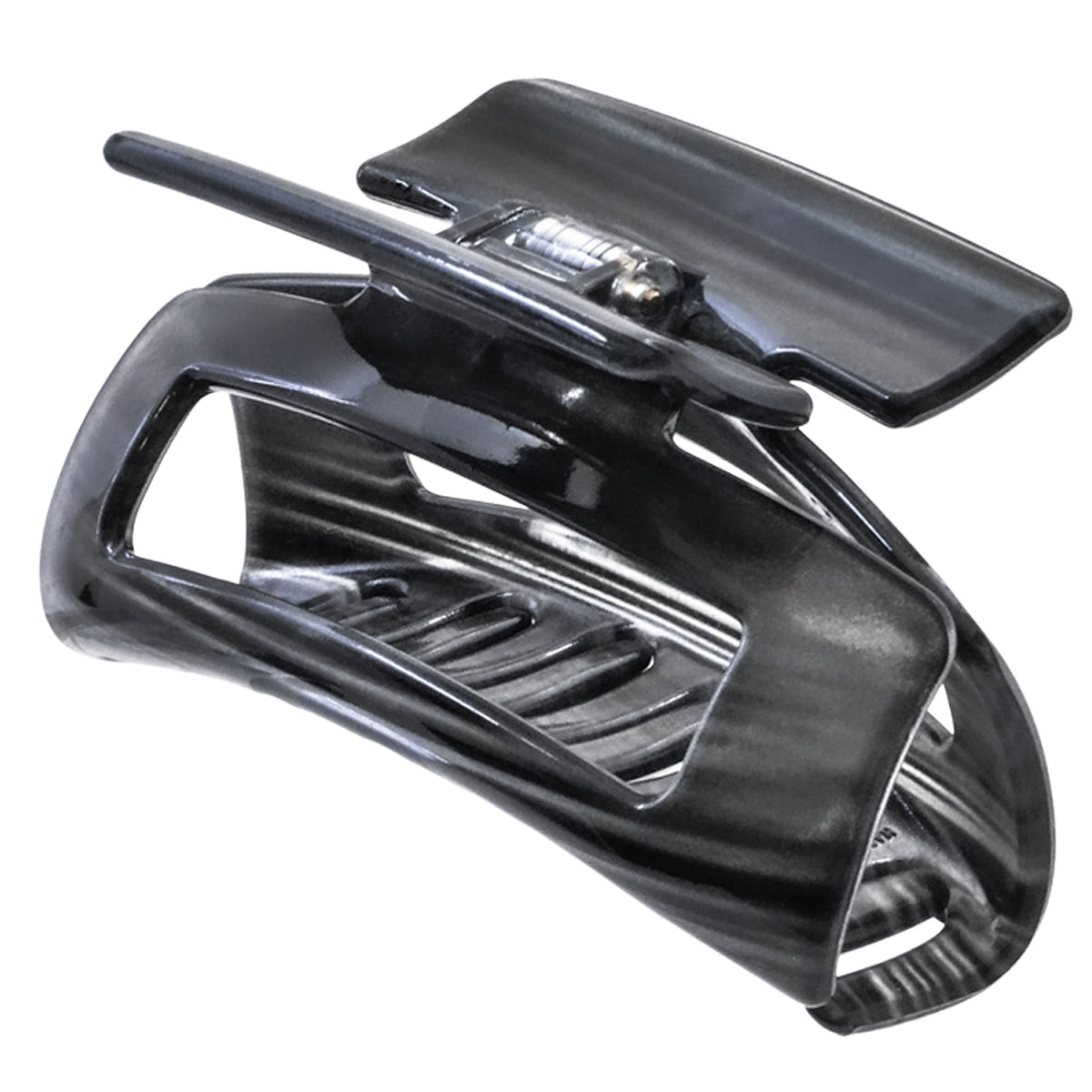 Square Open-Center Claw Clip 3.34"