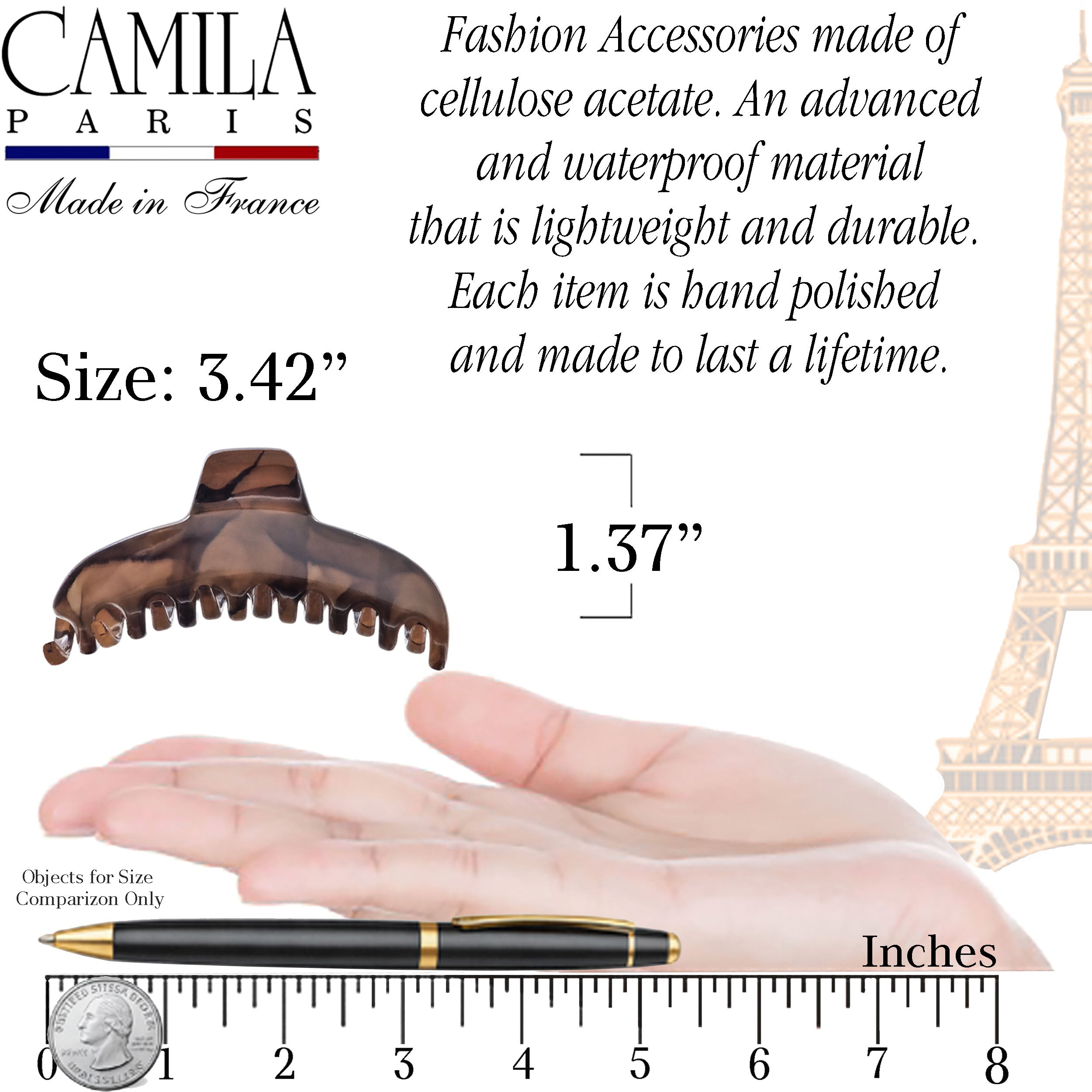 Décor Hair Clip - Jardin
