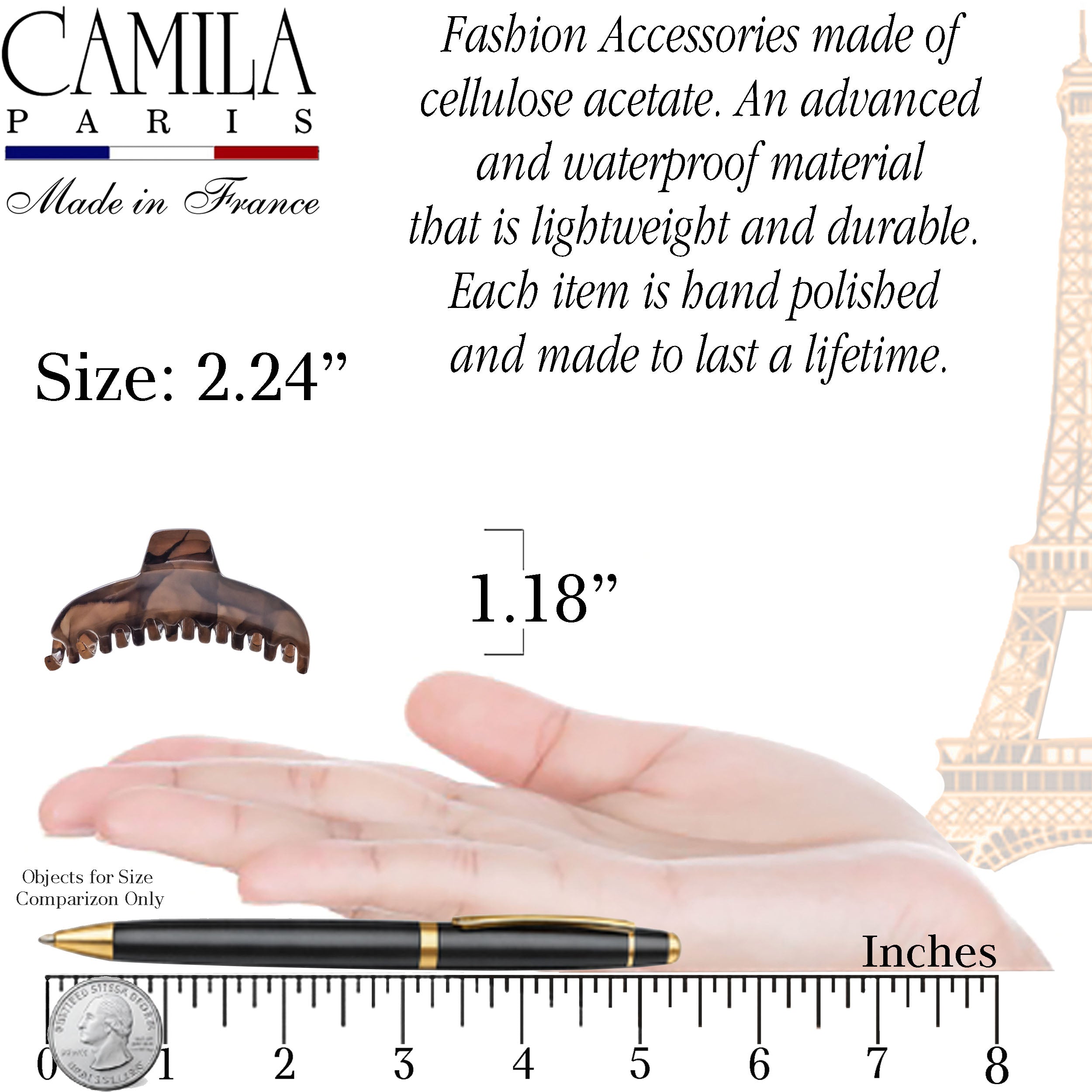 Décor Hair Clip - Jardin