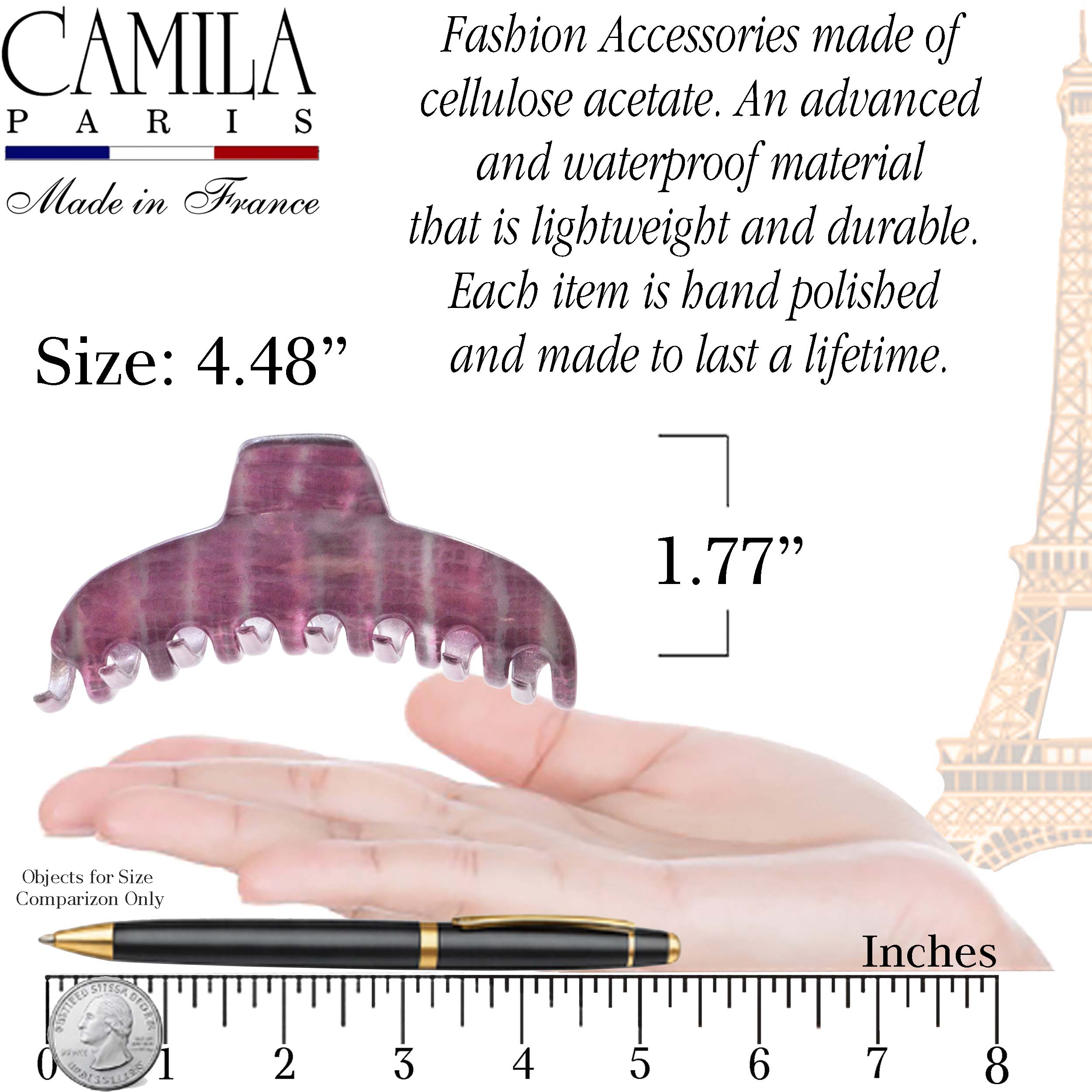 Décor Hair Clip - Jardin