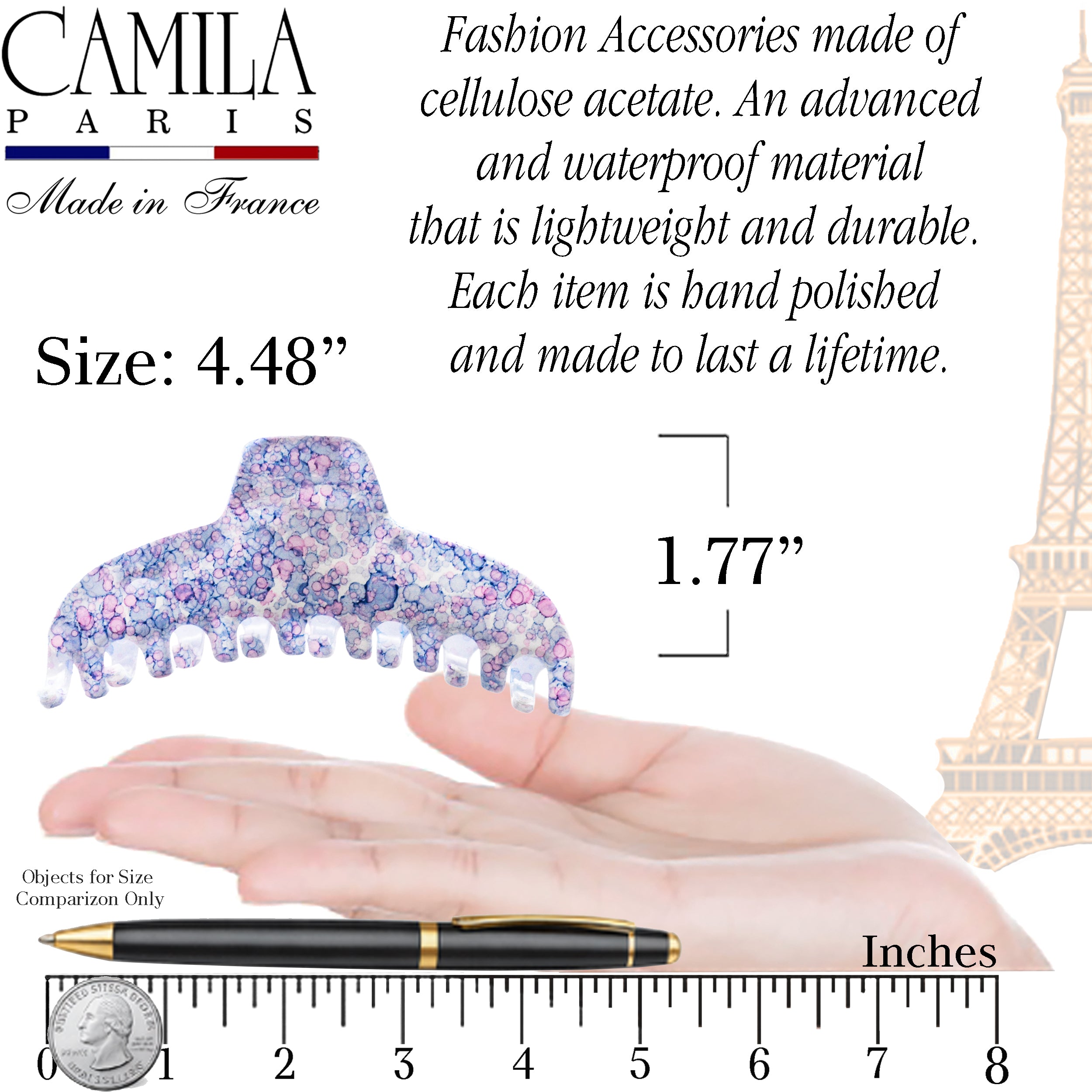 Décor Hair Clip - Jardin