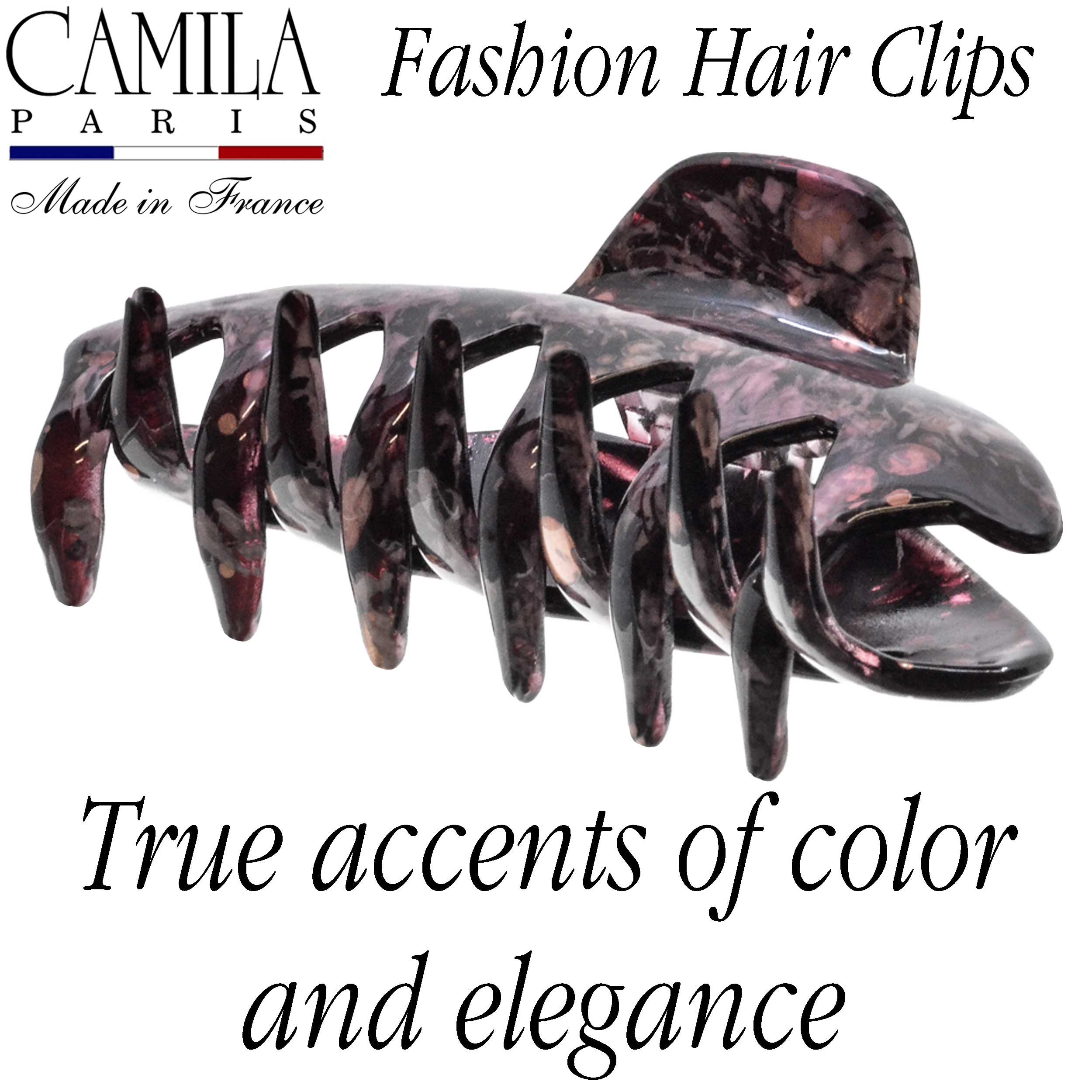 Hand Painted Hair Clip - Pétale