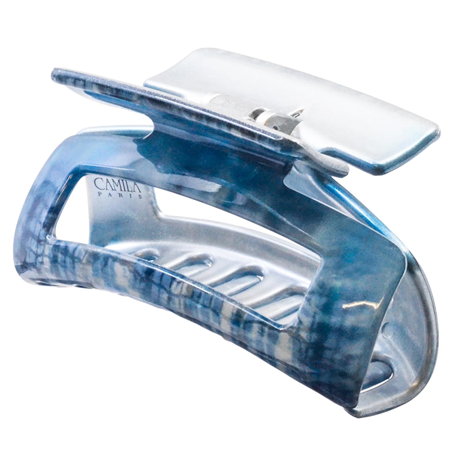 French Square Open-Center Claw Clip for Women 3.34"