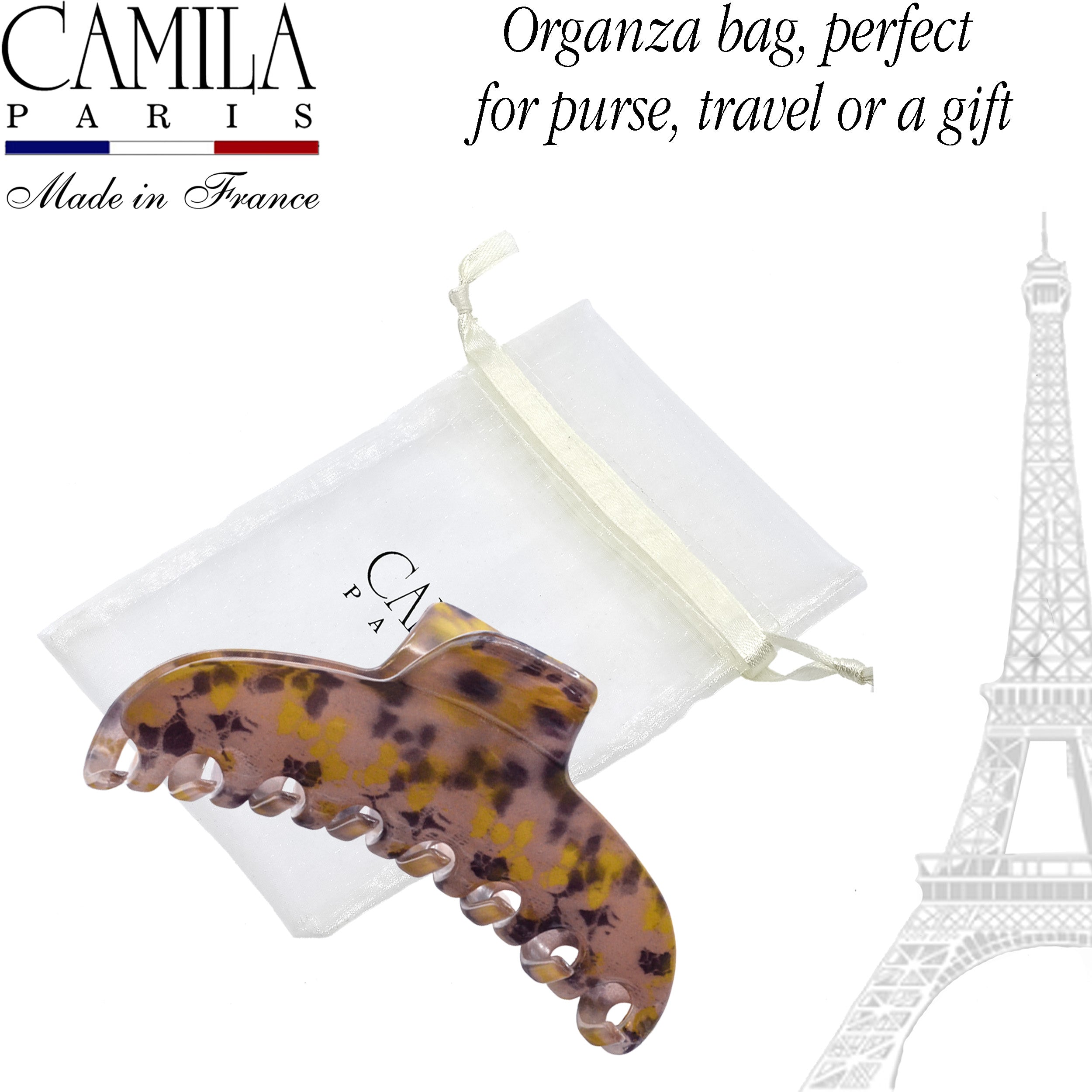 Décor Volume Hair Clip - Améthyste