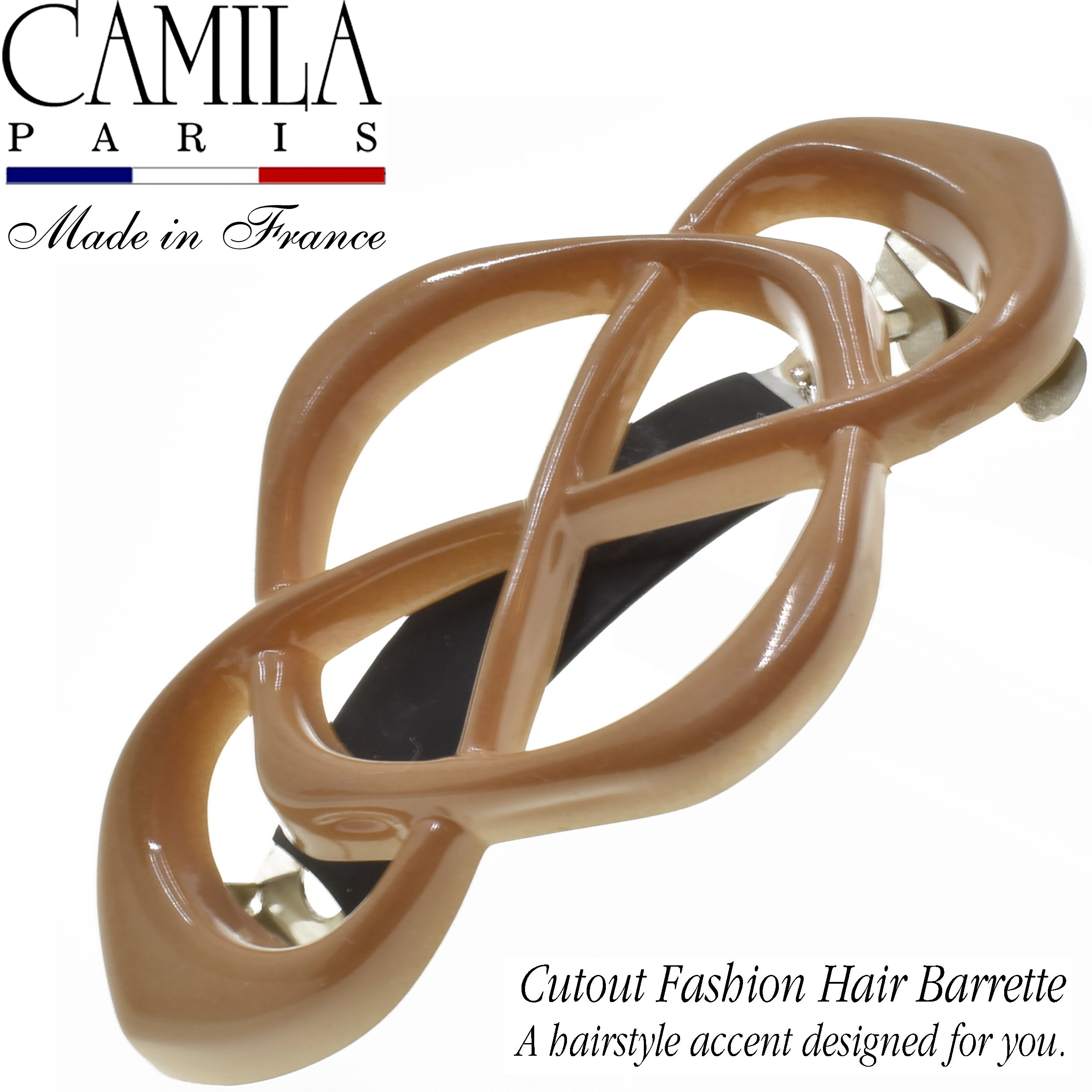Camila Paris Hair Barrettes Cleo Cutout