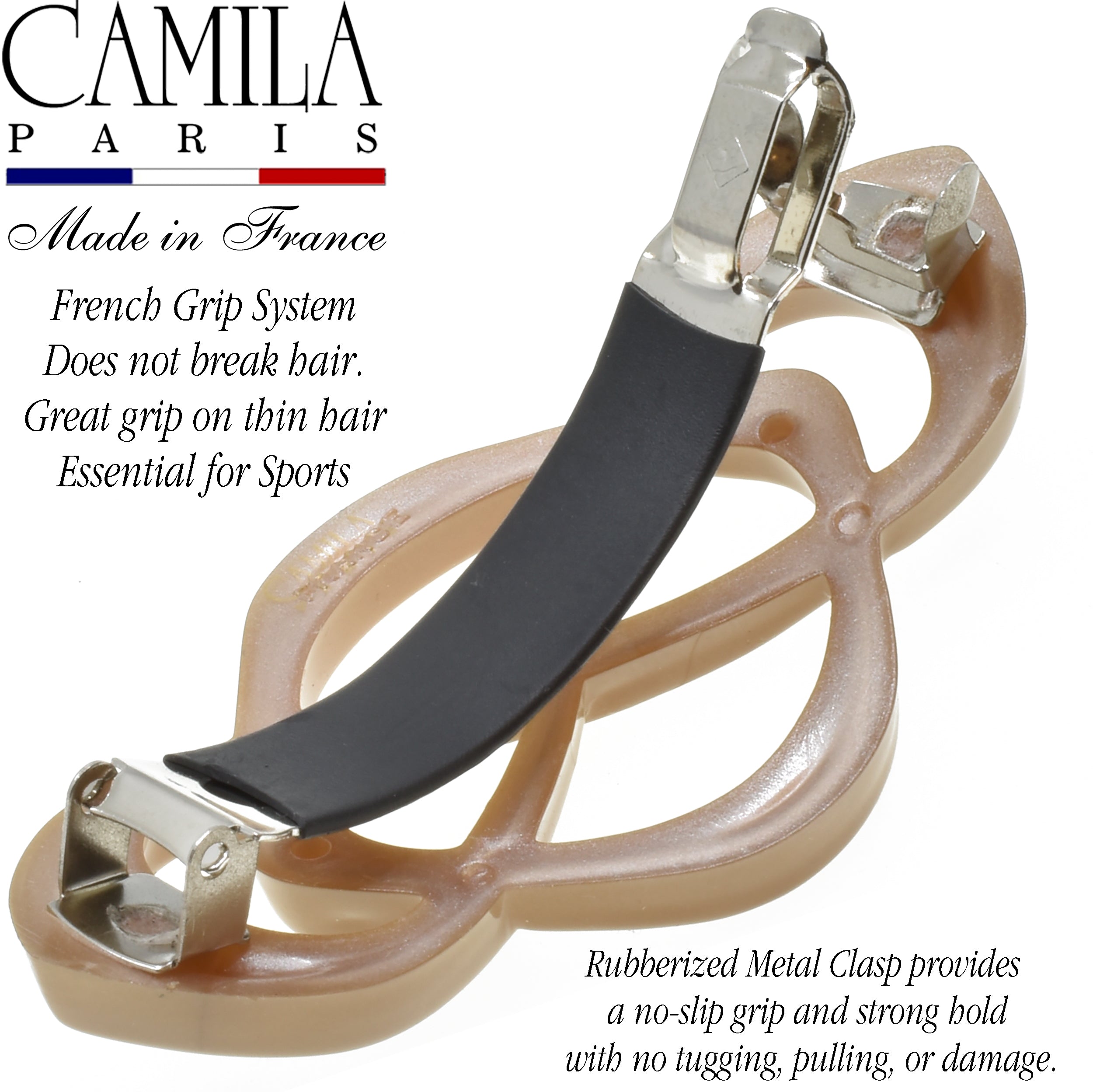 Camila Paris Hair Barrettes Cleo Cutout