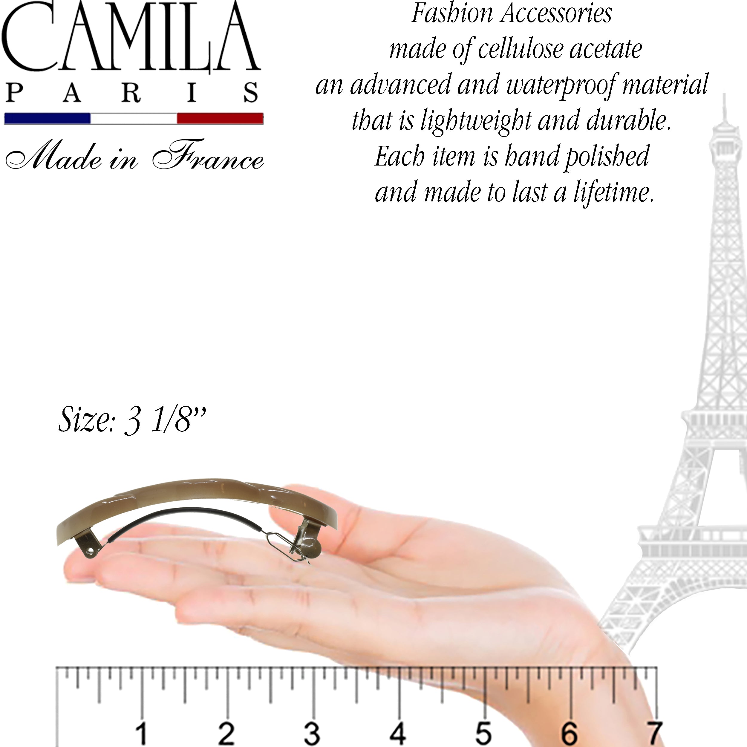 Camila Paris Hair Barrettes Cleo Cutout