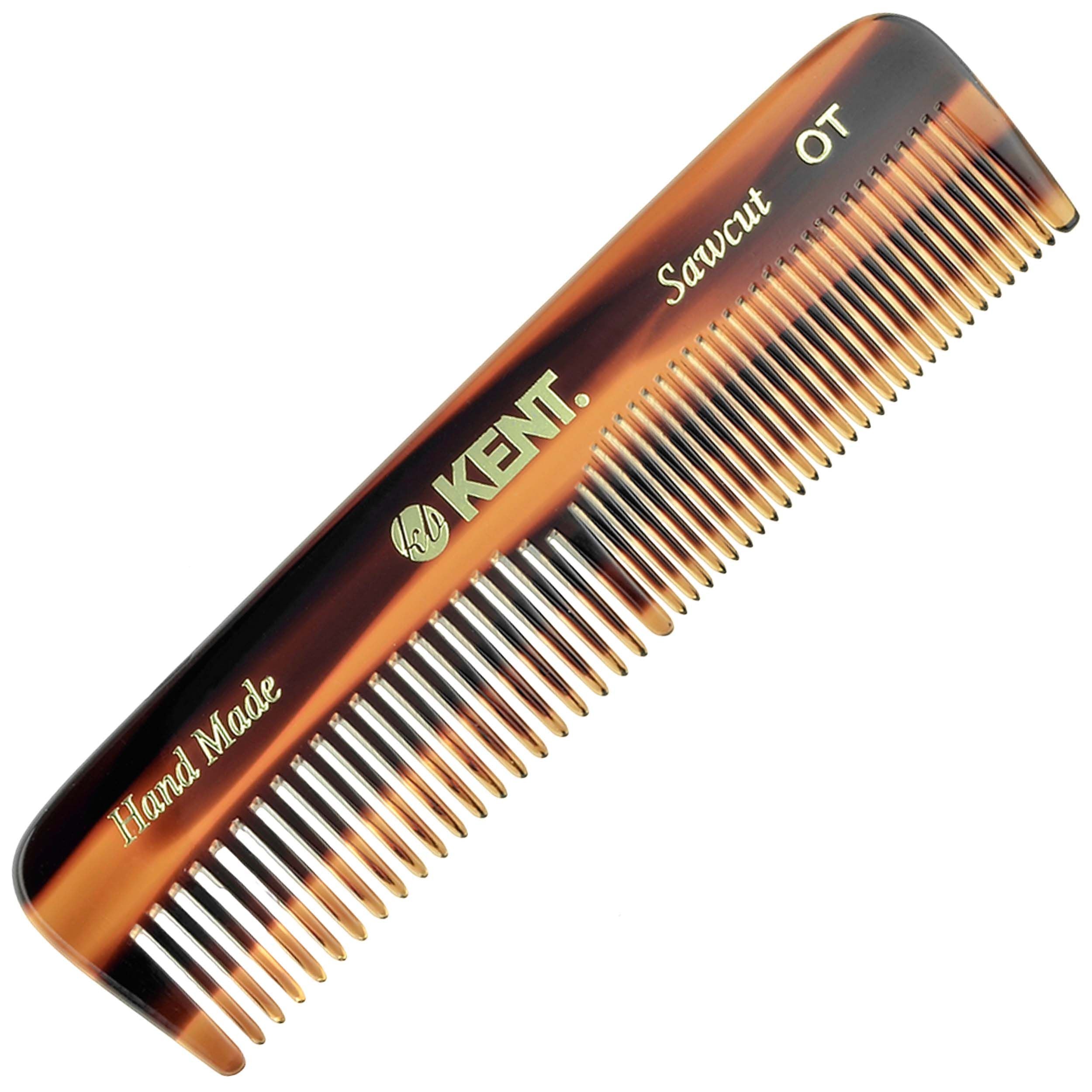 4.5" Handmade Fine and Wide Tooth Pocket Dressing Comb