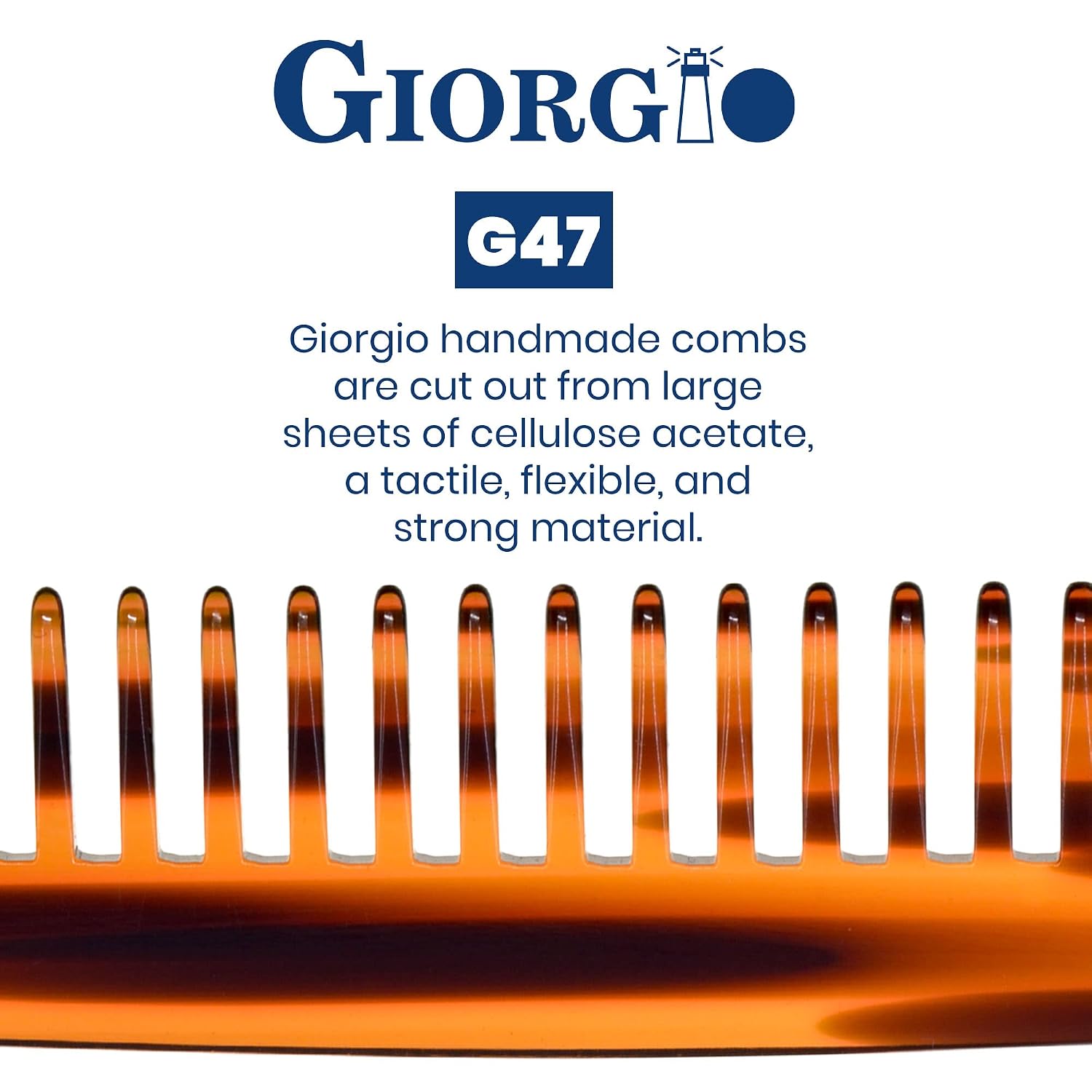 Handmade Wide Tooth Detangling Comb
