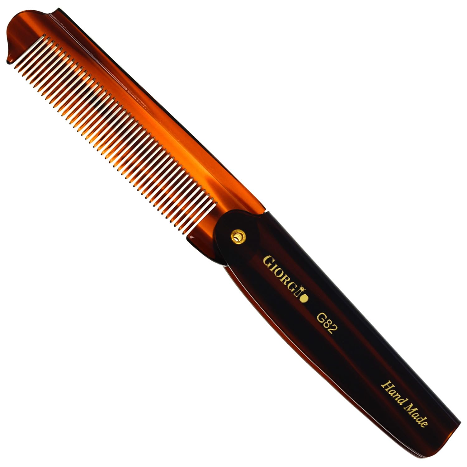 7.85" Handmade Fine Tooth Folding Pocket Comb