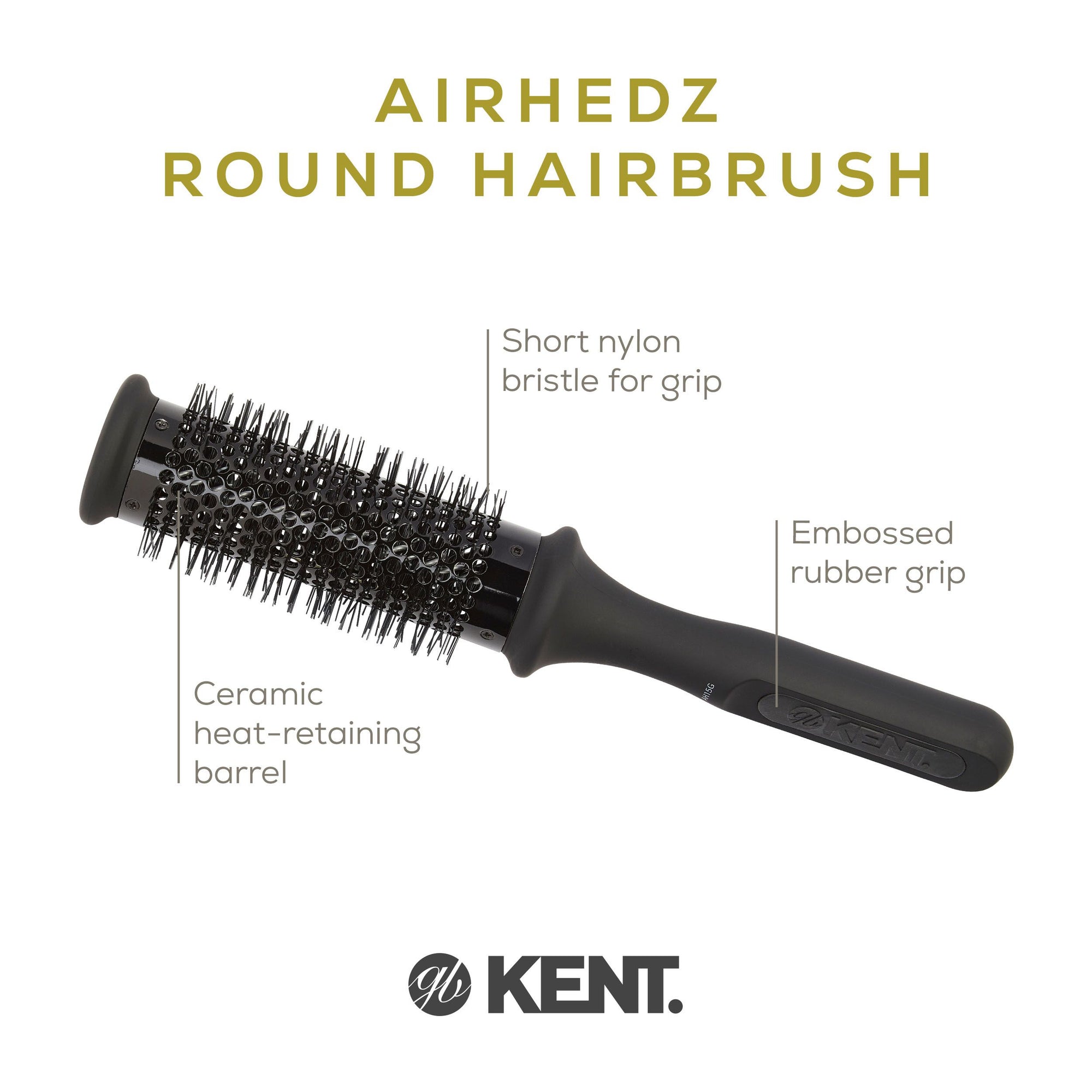 AirHedz Volumizing Round Hair Brush